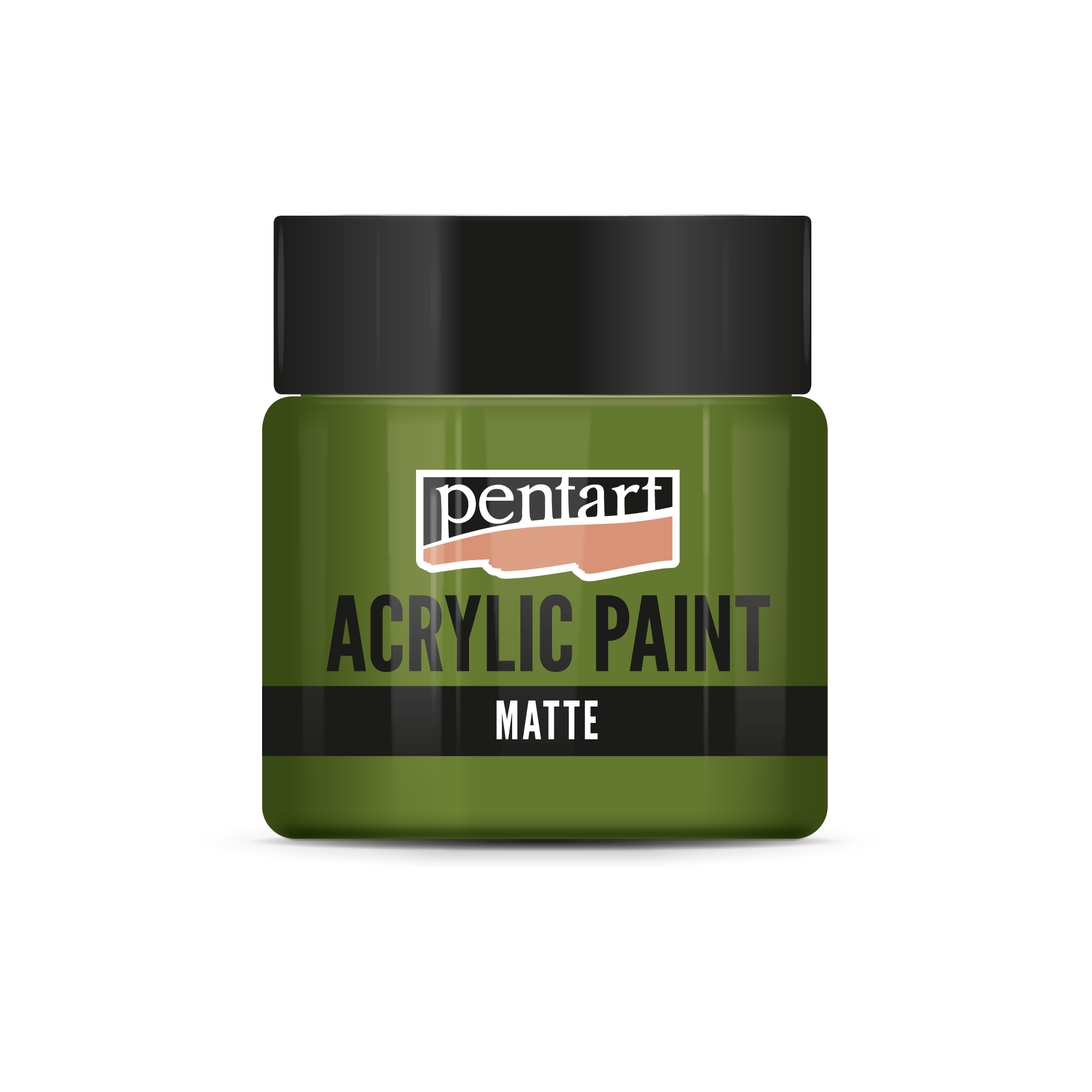 Acrylic paint matte