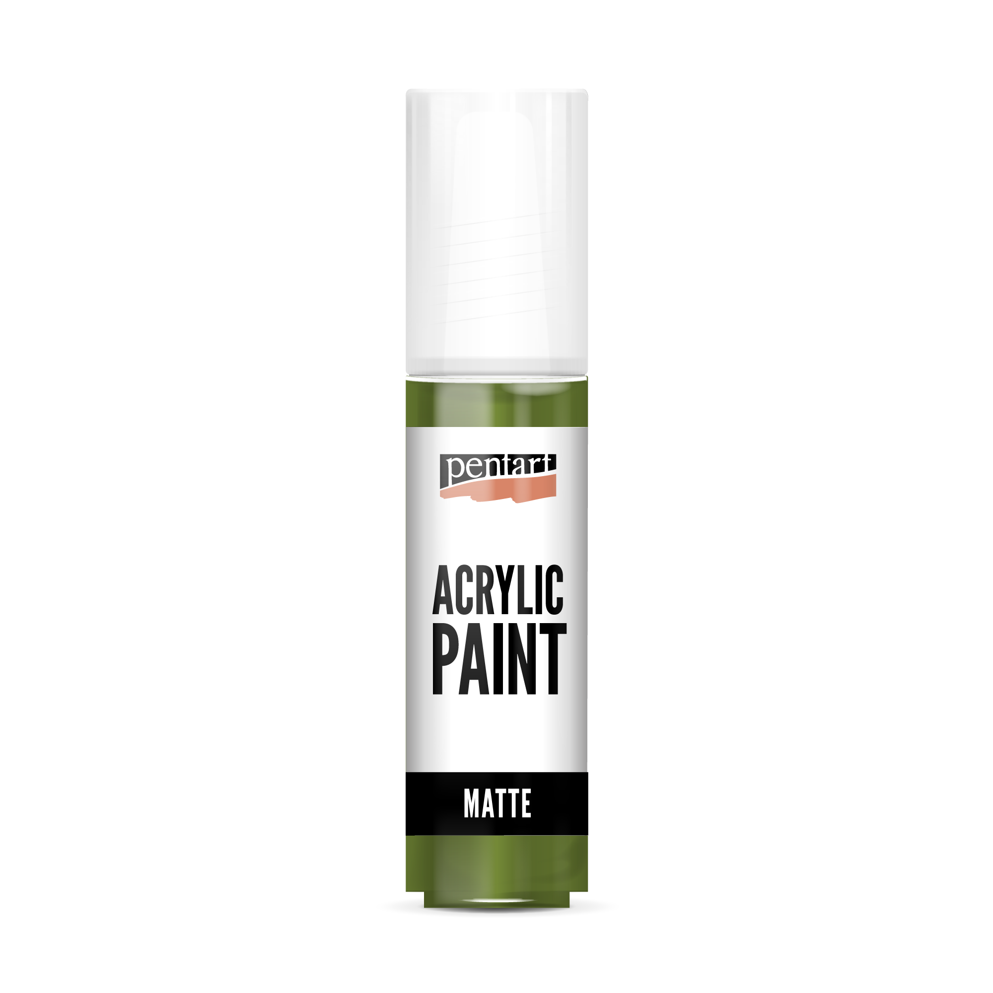 Acrylic paint matte