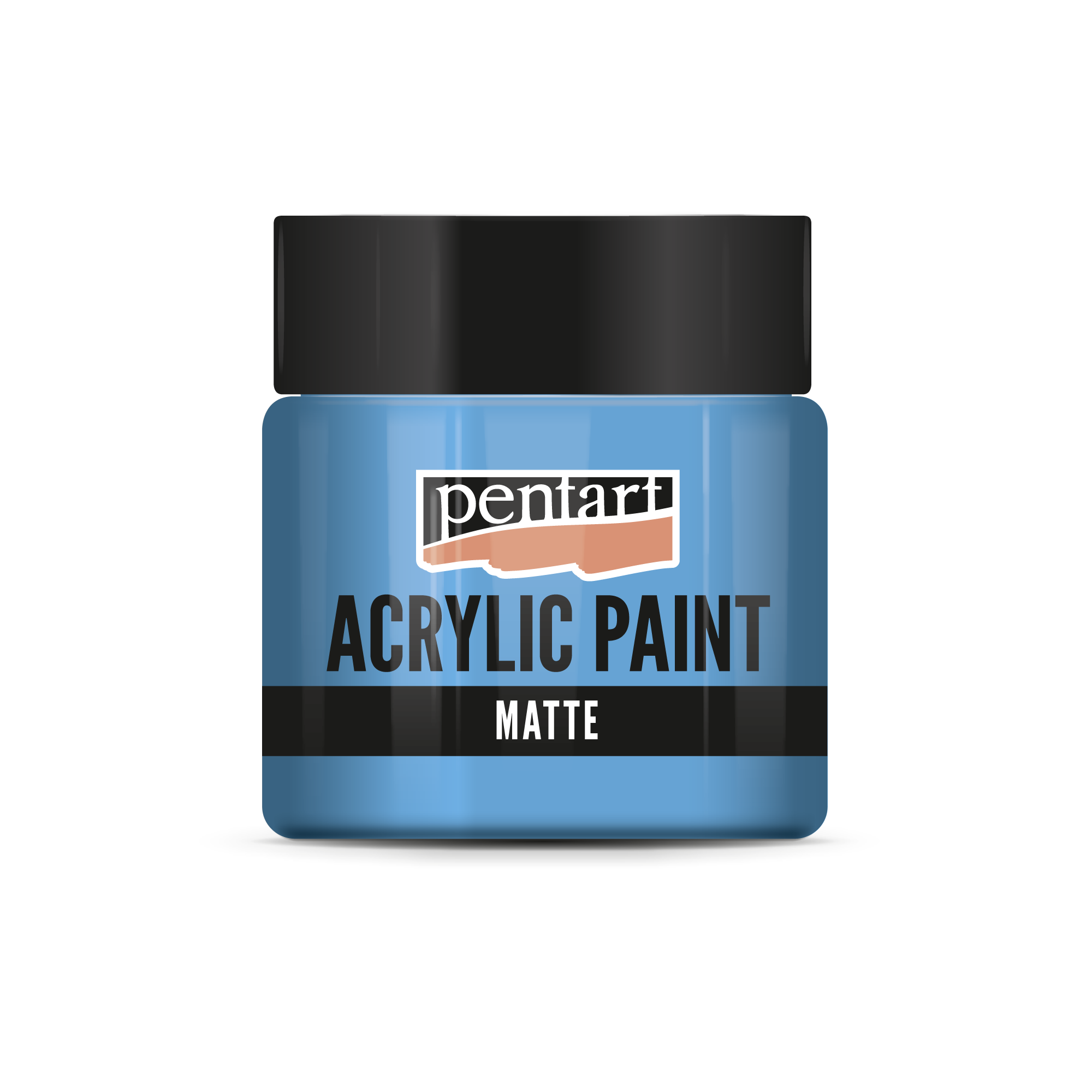 Acrylic paint matte