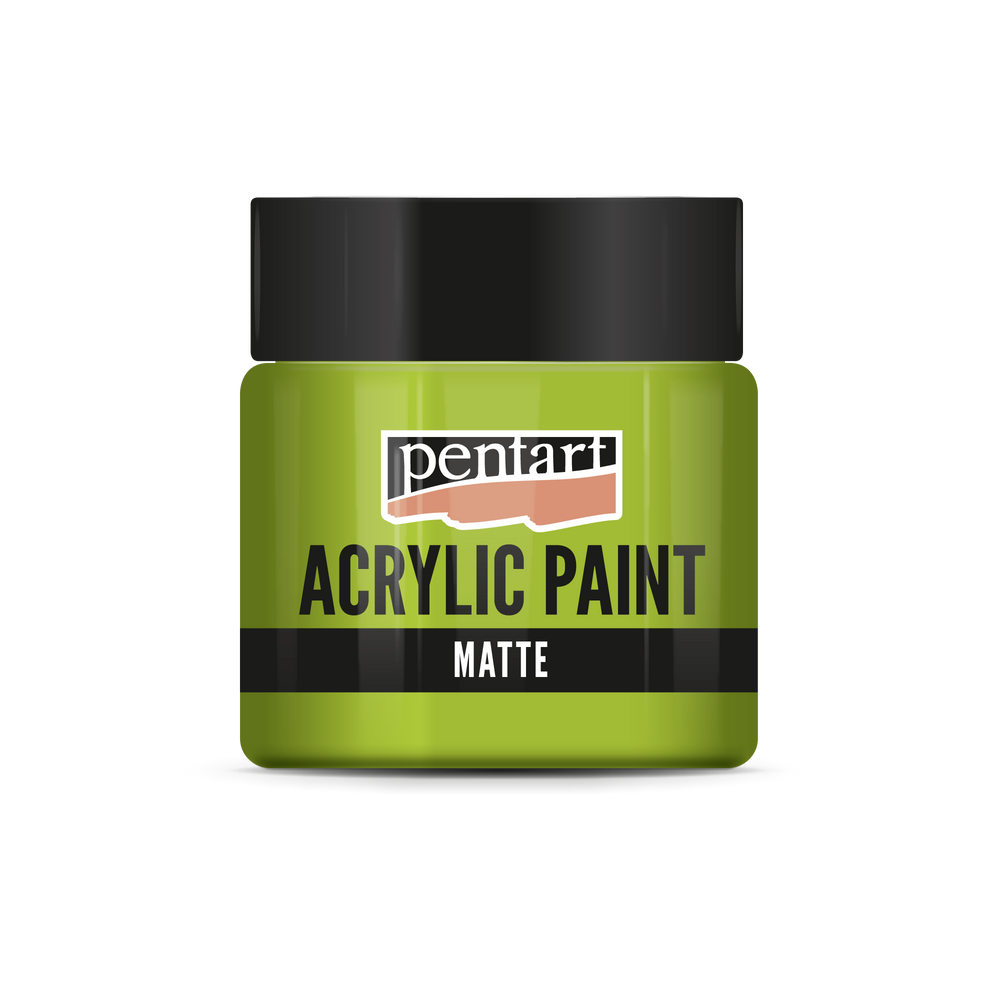 Acrylic paint matte