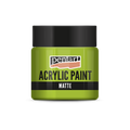 Acrylic paint matte
