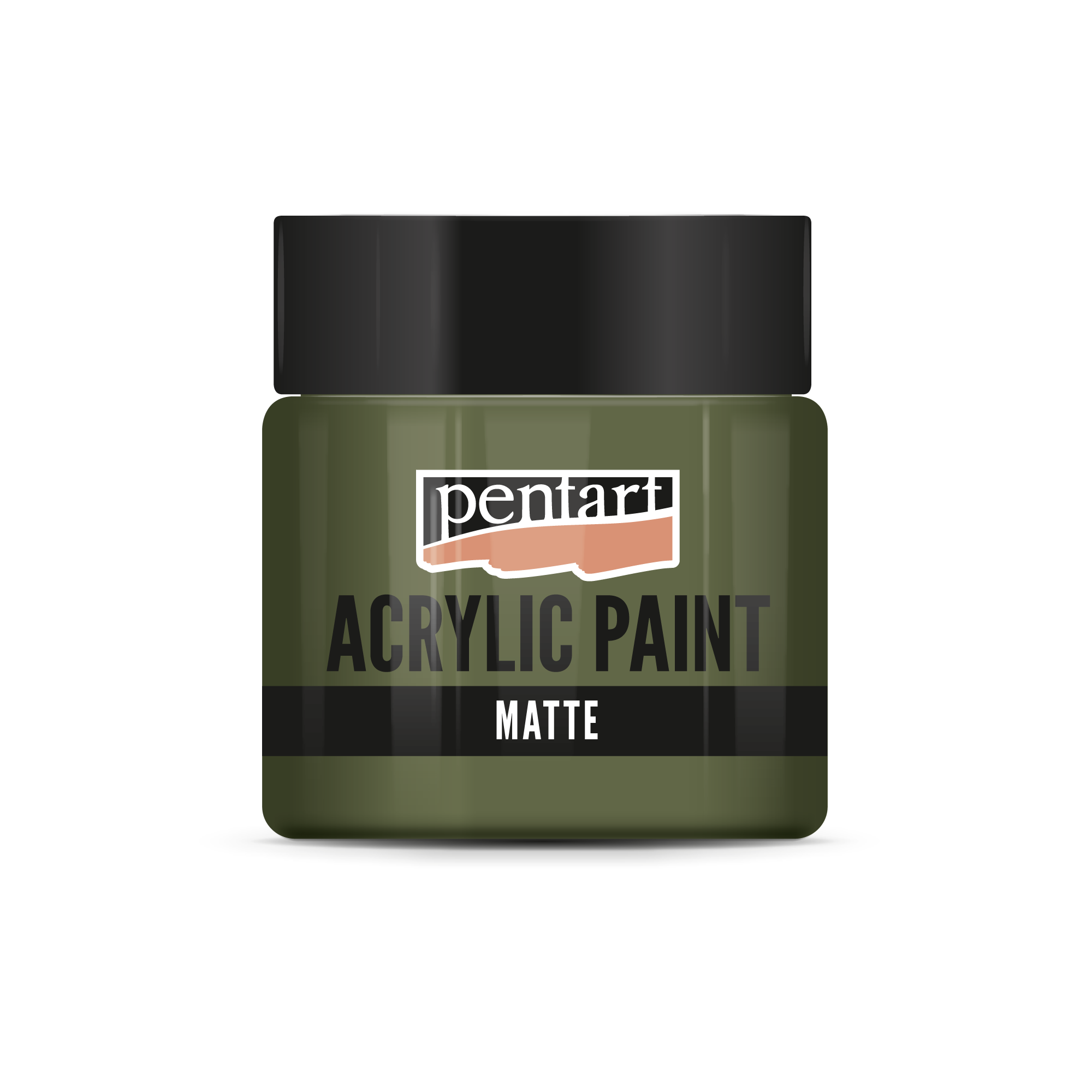 Acrylic paint matte