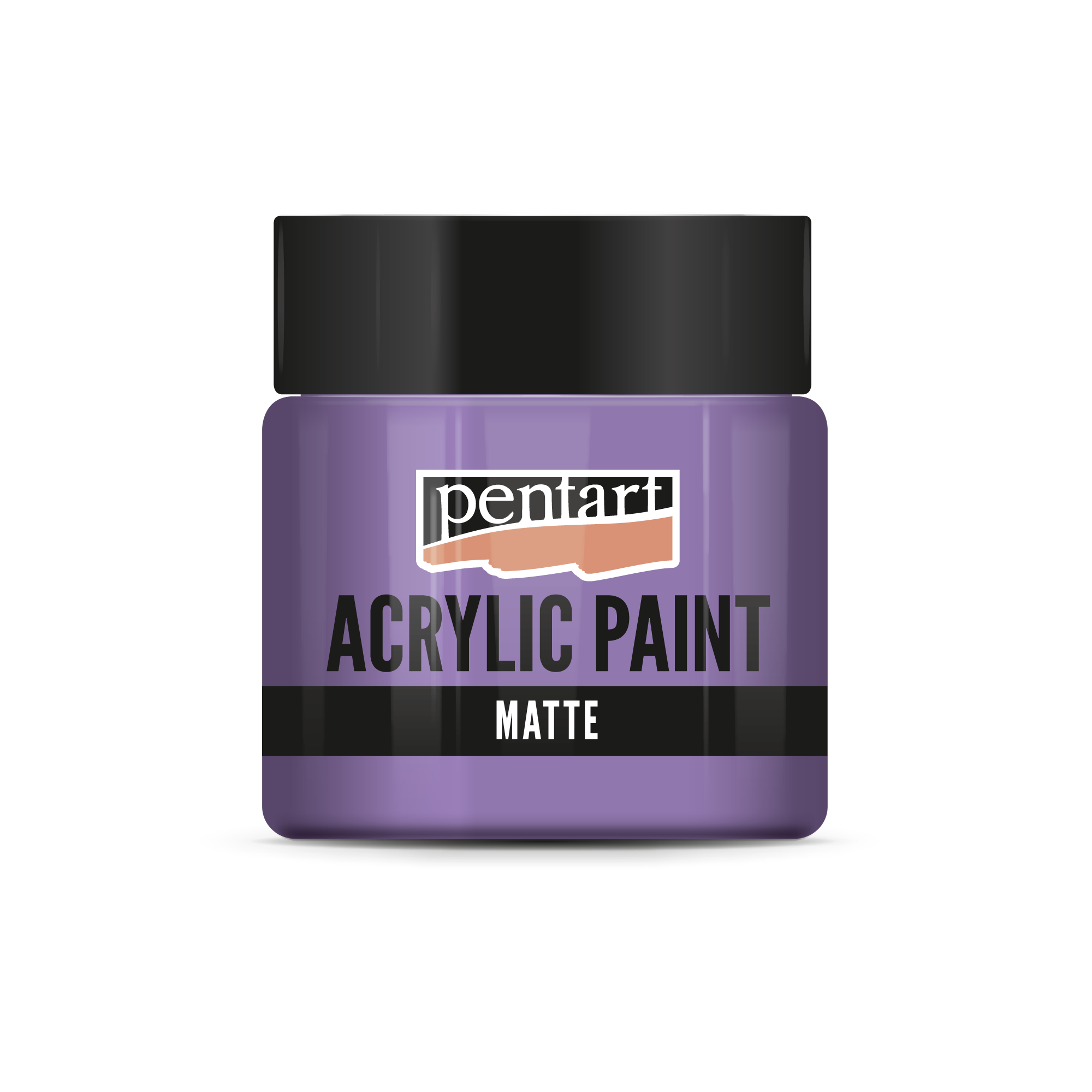 Acrylic paint matte
