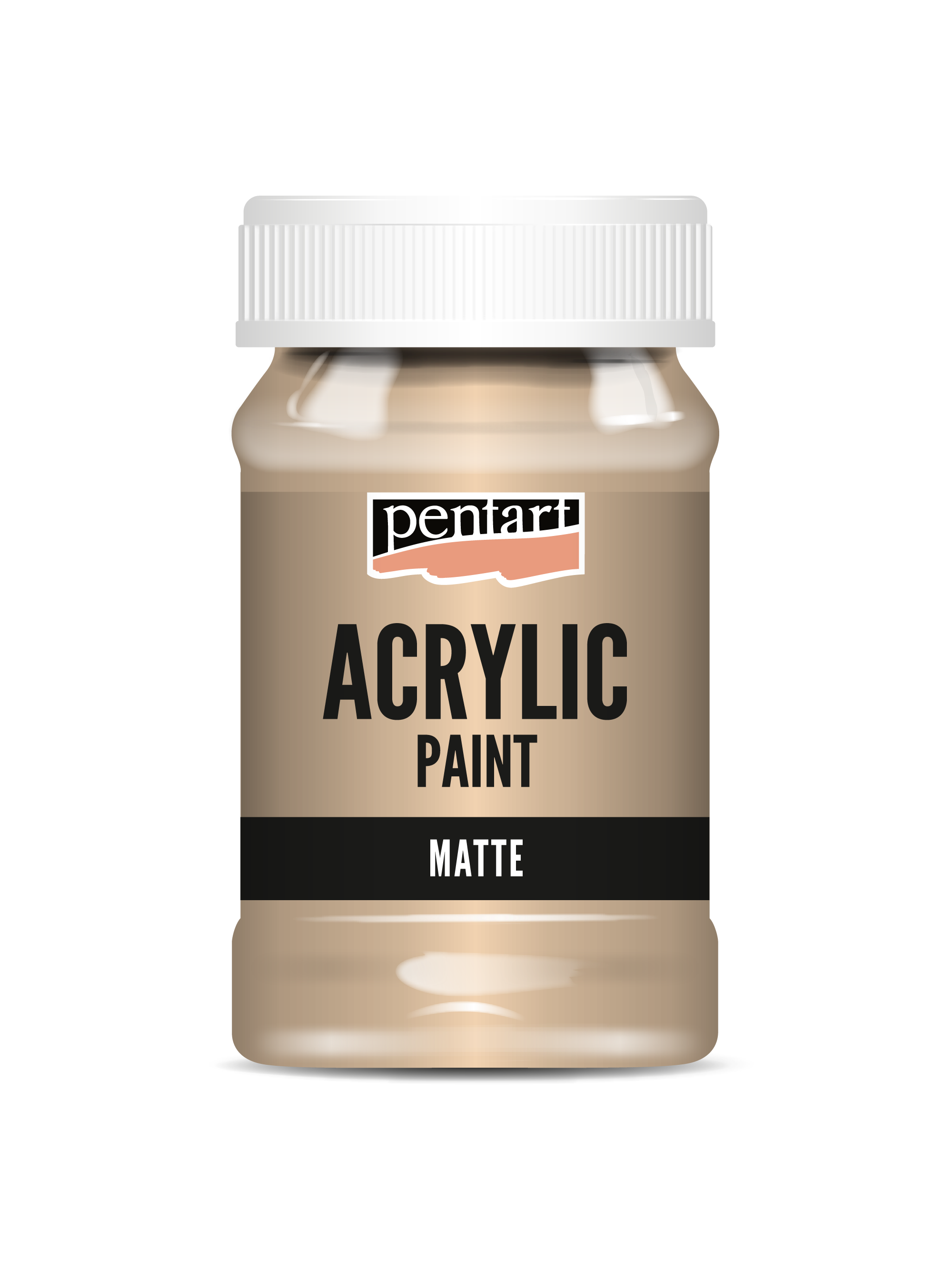 Acrylic paint matte