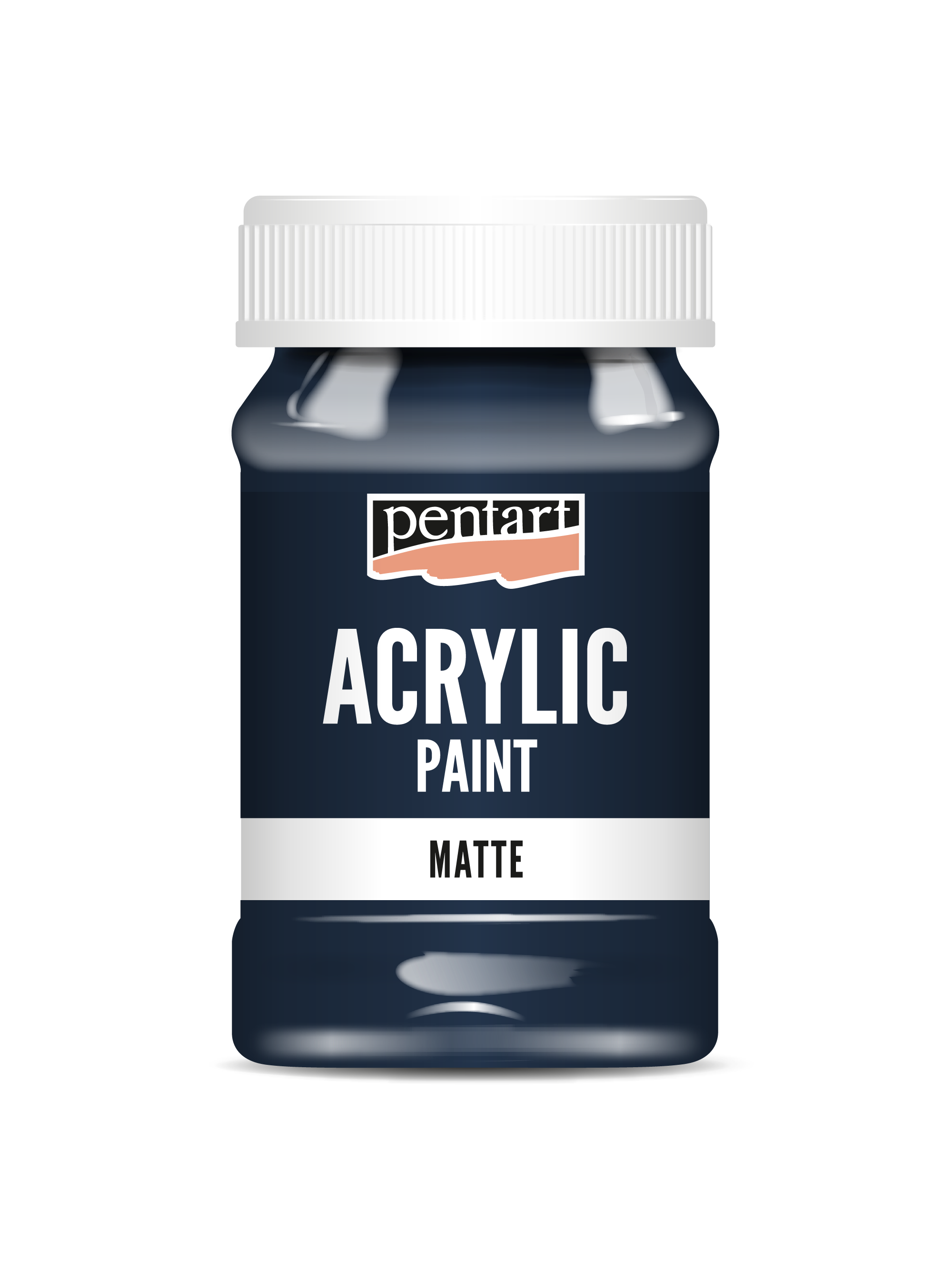 Acrylic paint matte