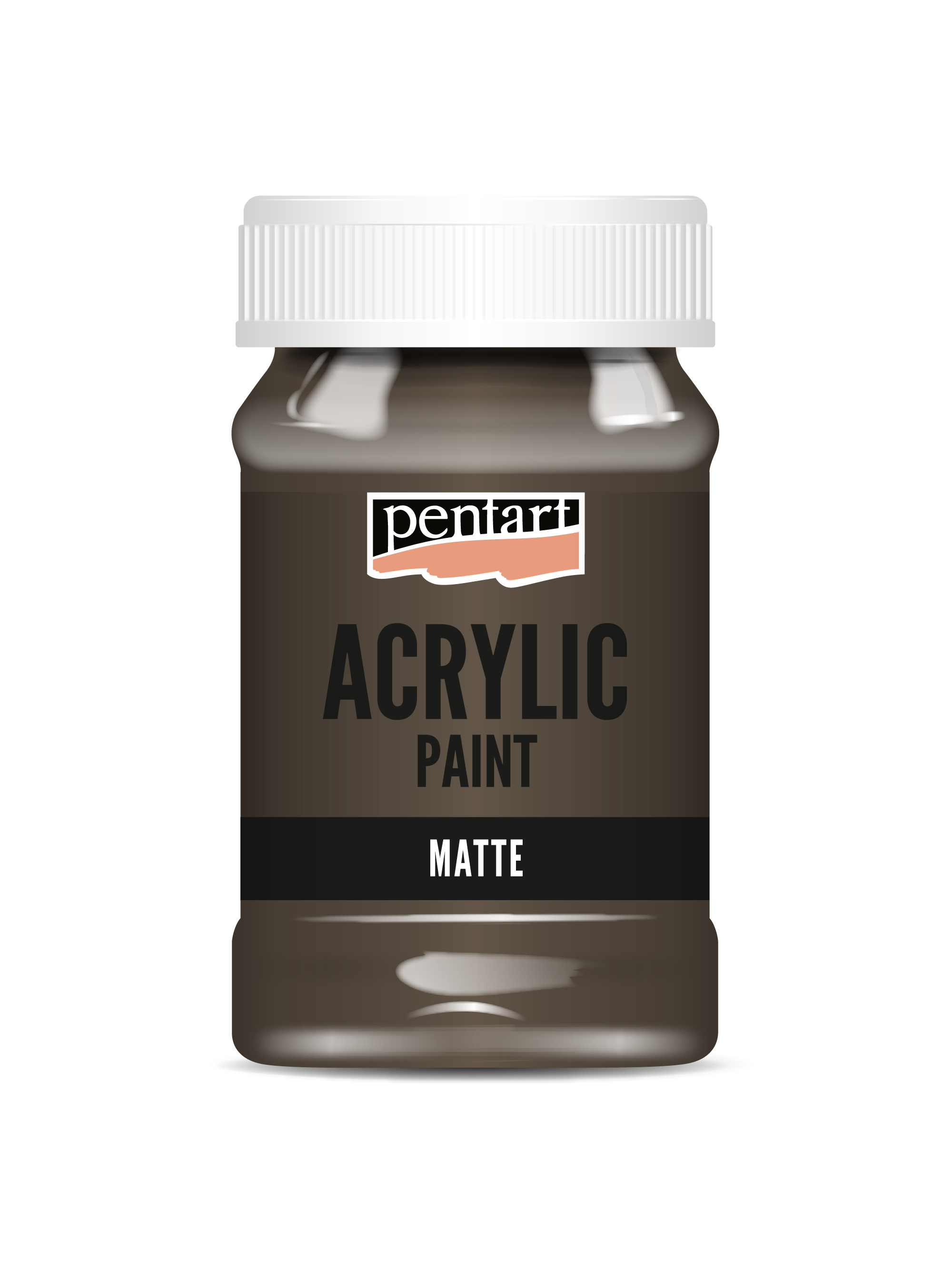 Acrylic paint matte