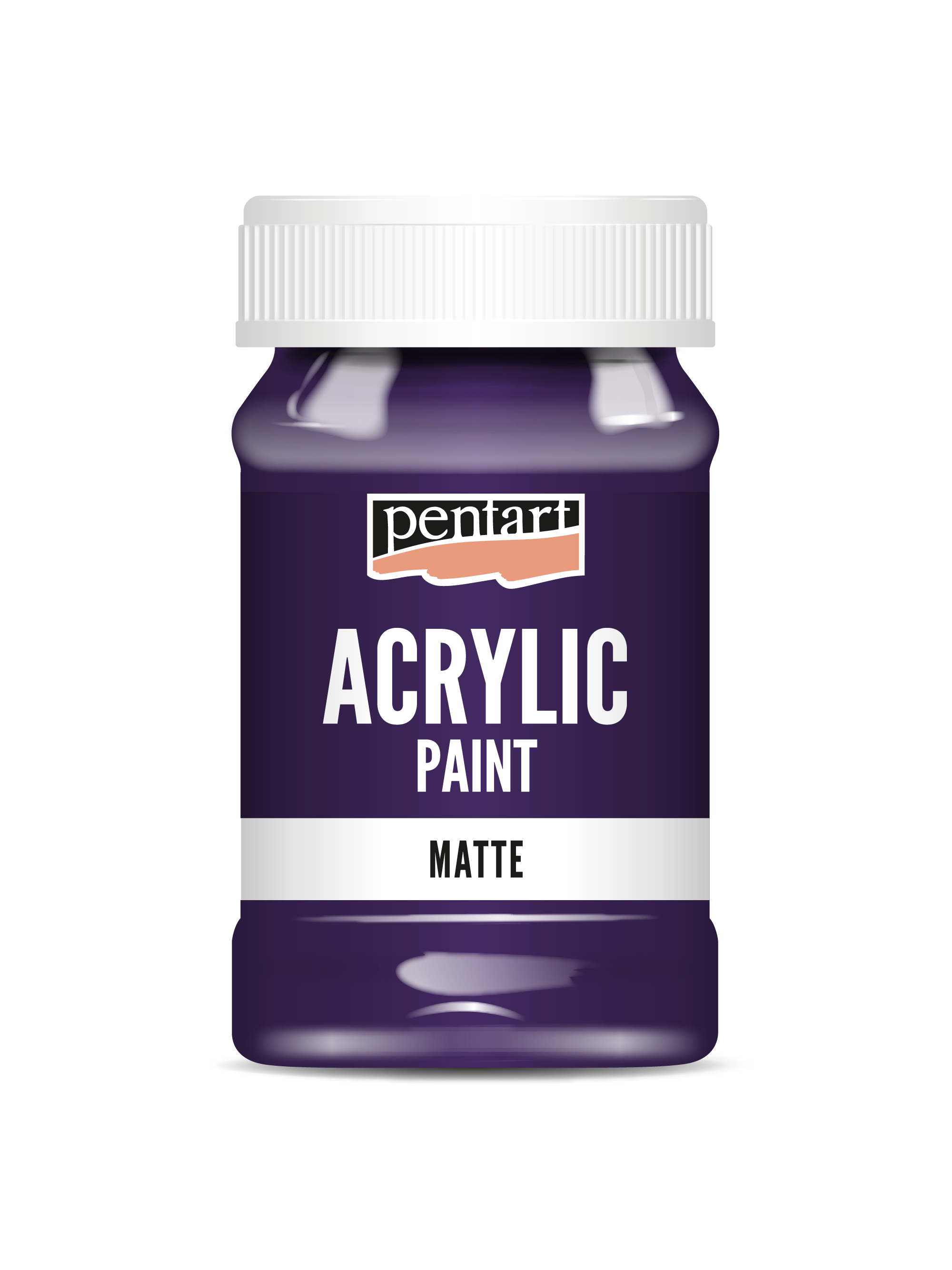 Acrylic paint matte