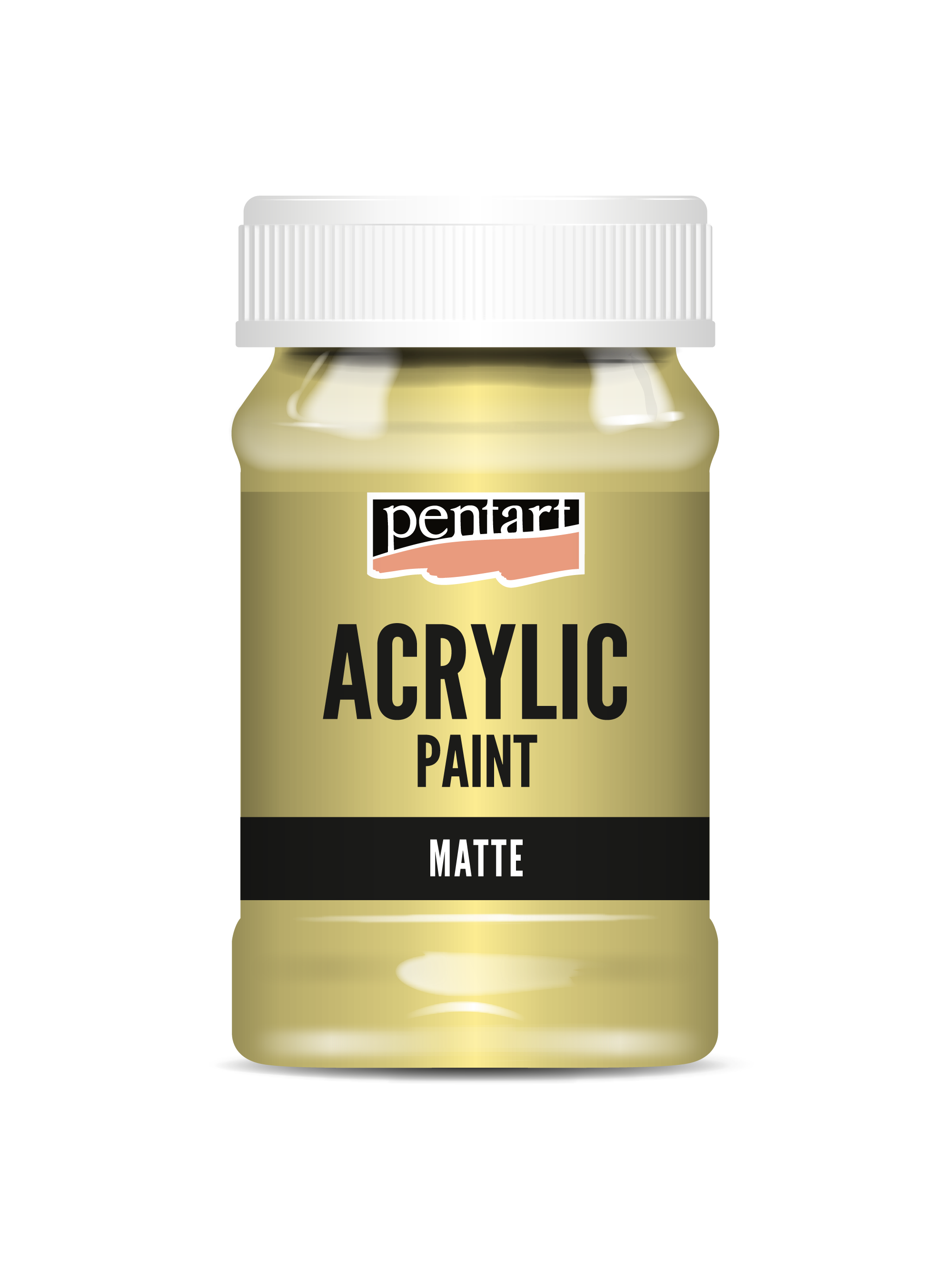 Acrylic paint matte