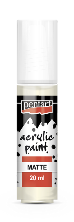 Acrylic paint matte