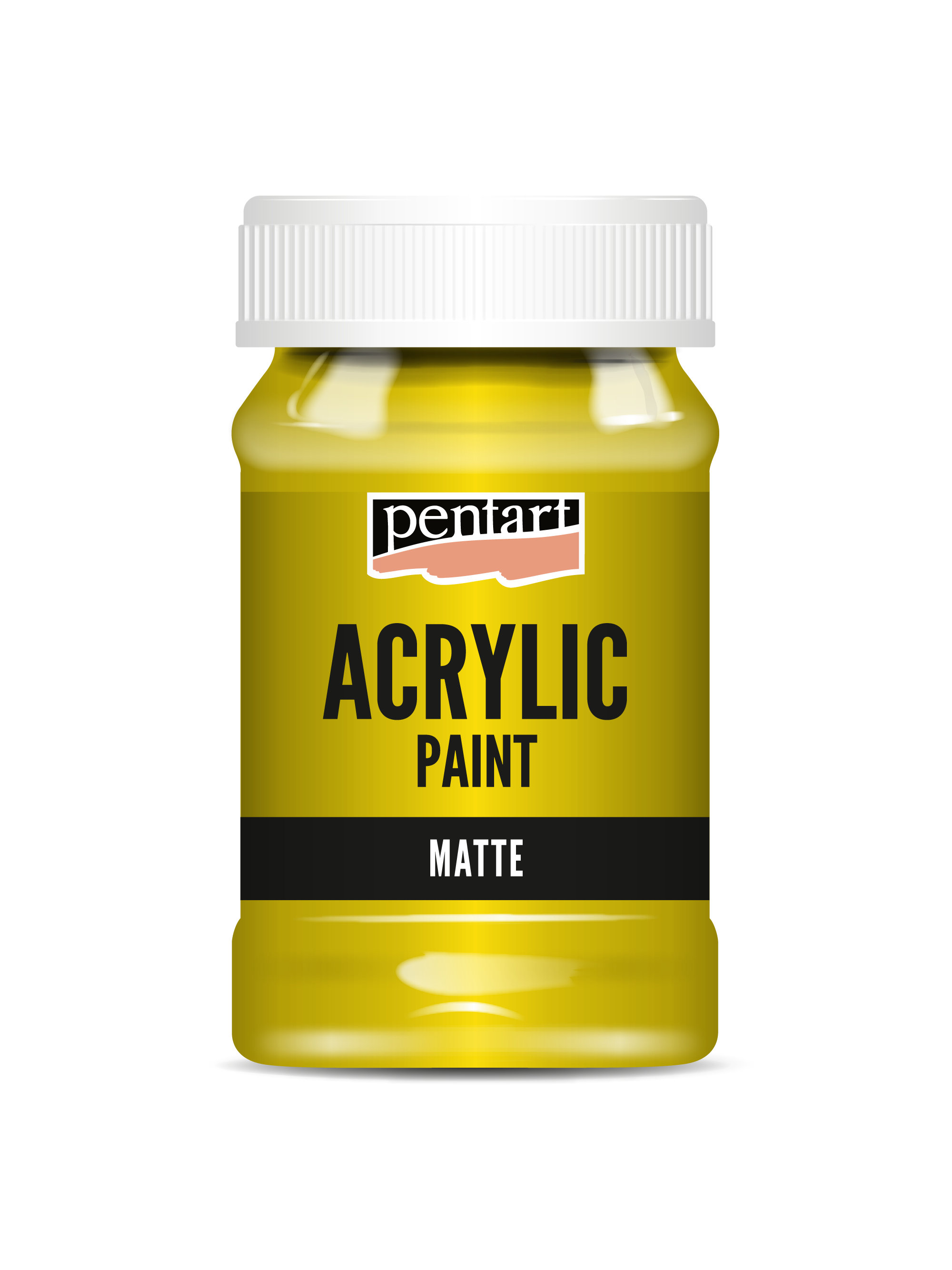 Acrylic paint matte