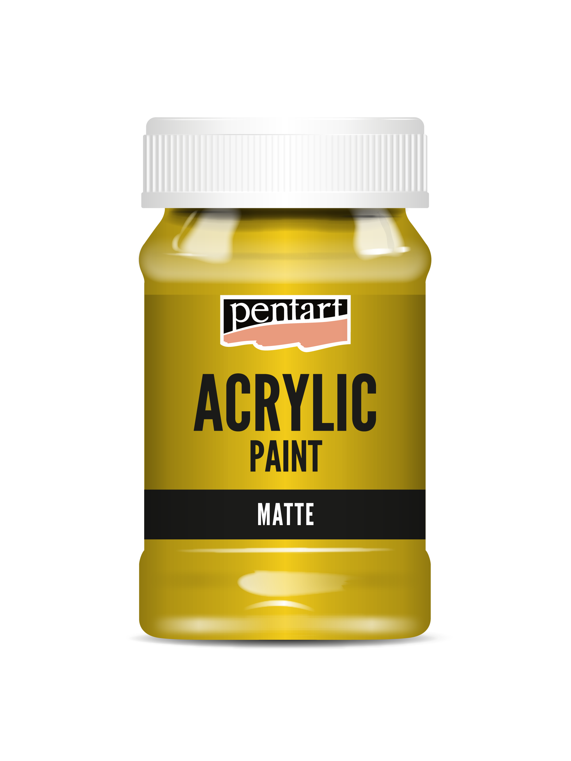 Acrylic paint matte
