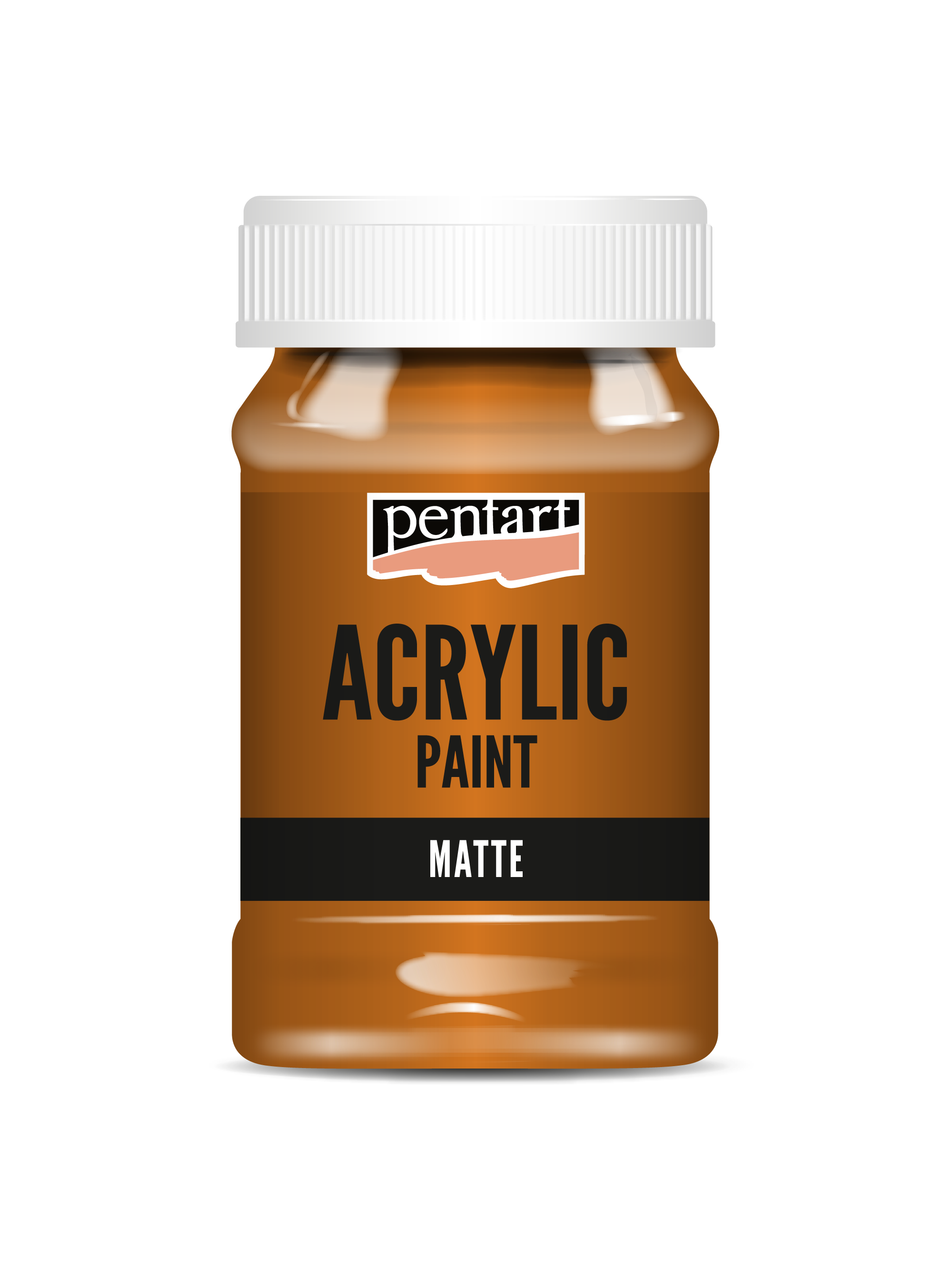 Acrylic paint matte