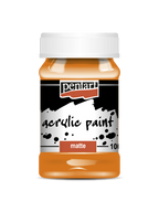 Acrylic paint matte