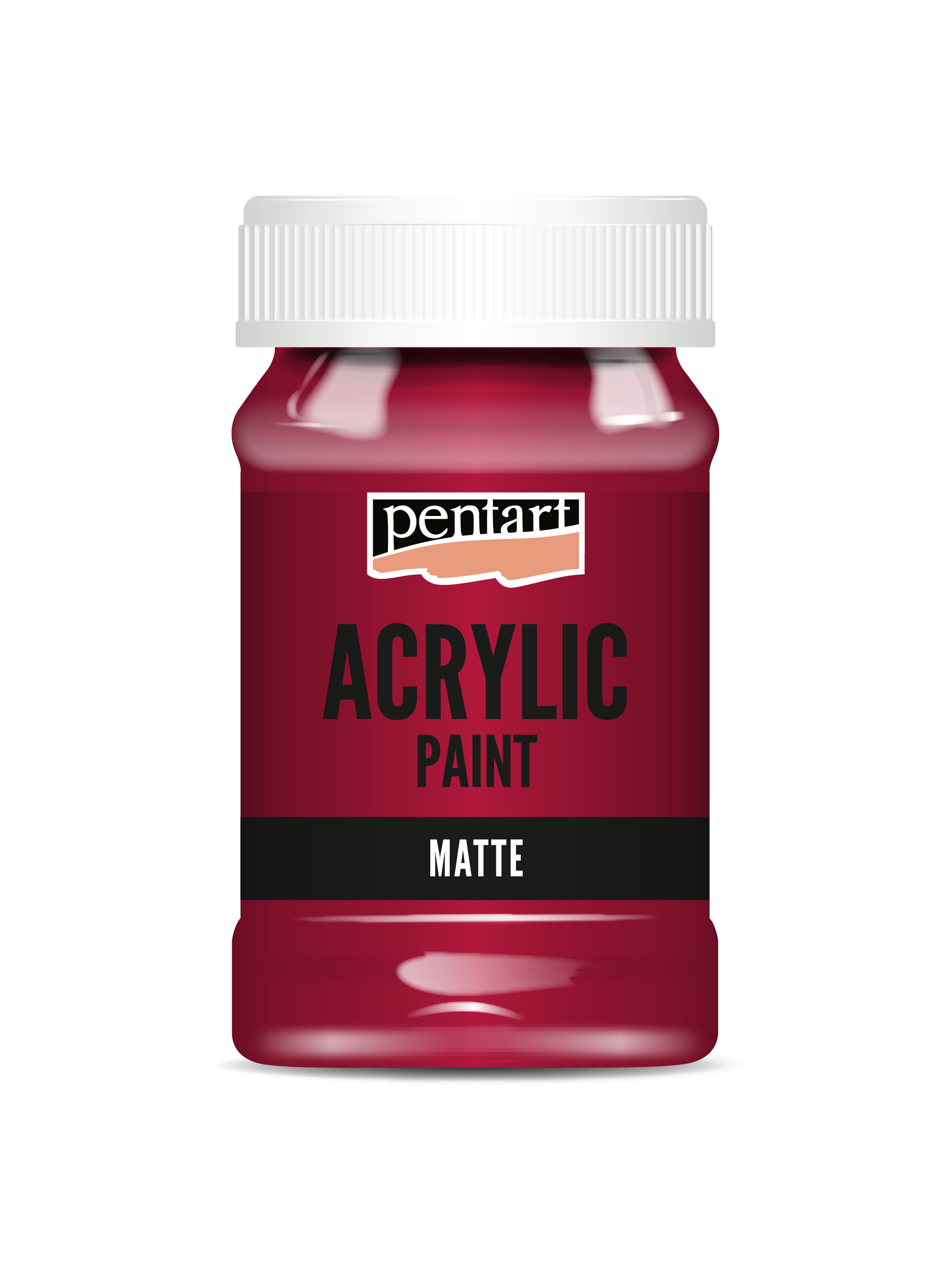 Acrylic paint matte
