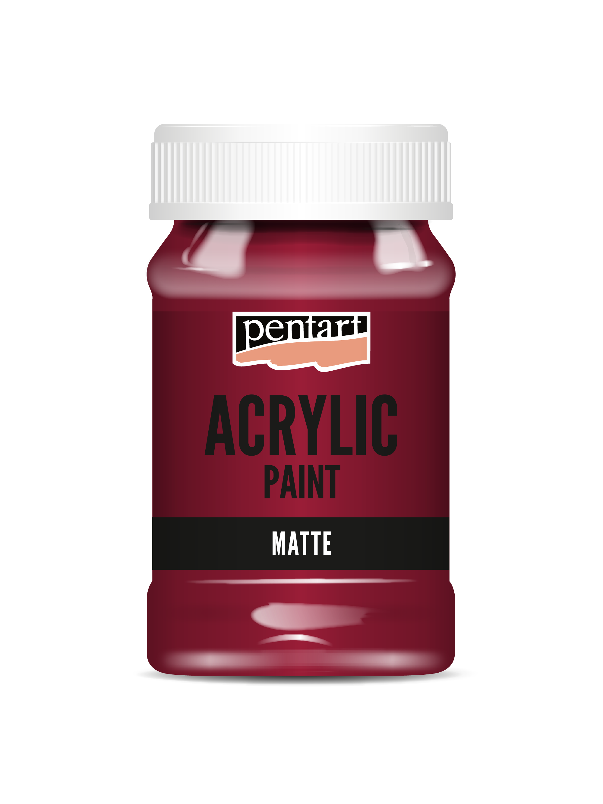 Acrylic paint matte
