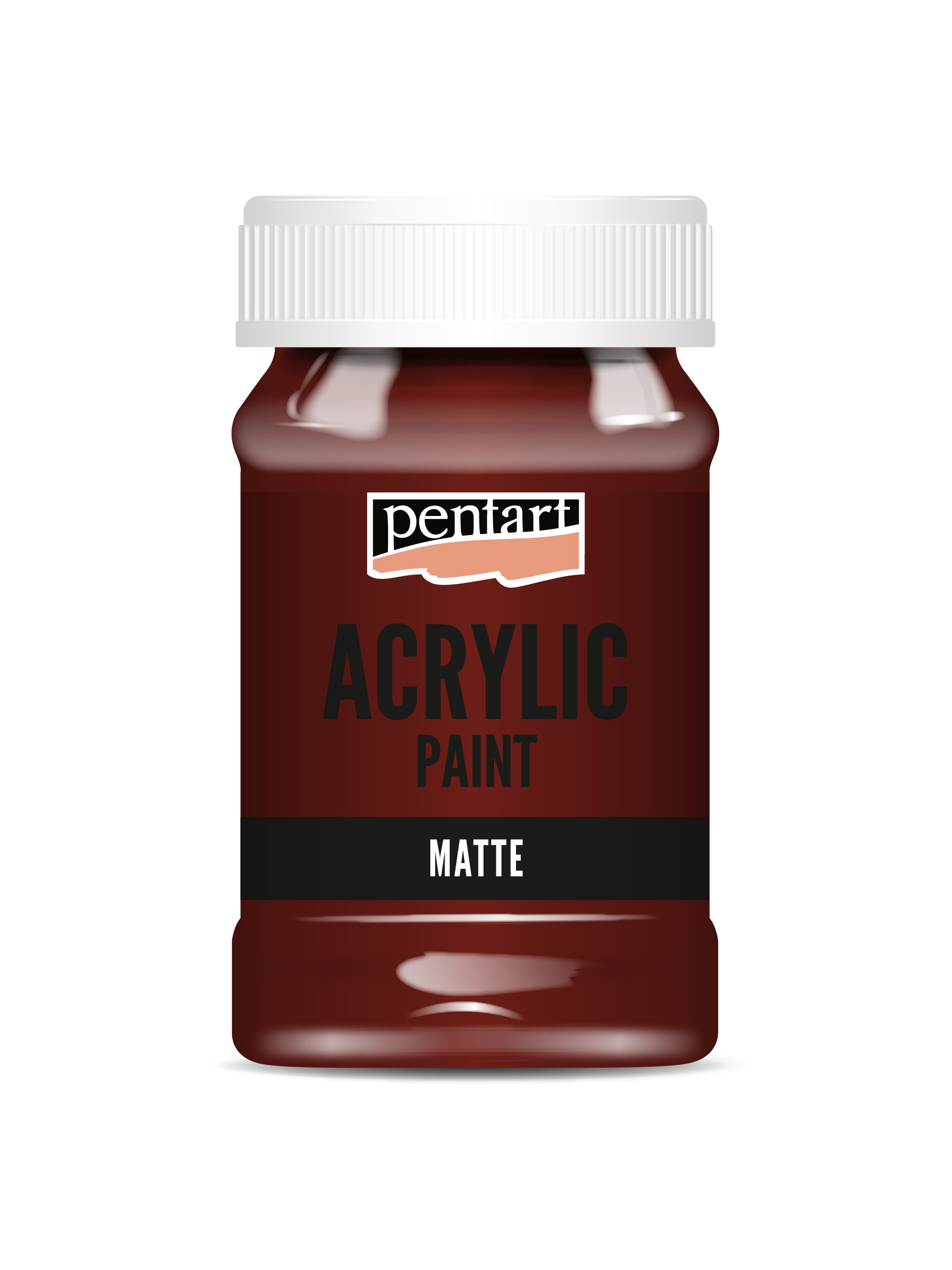Acrylic paint matte