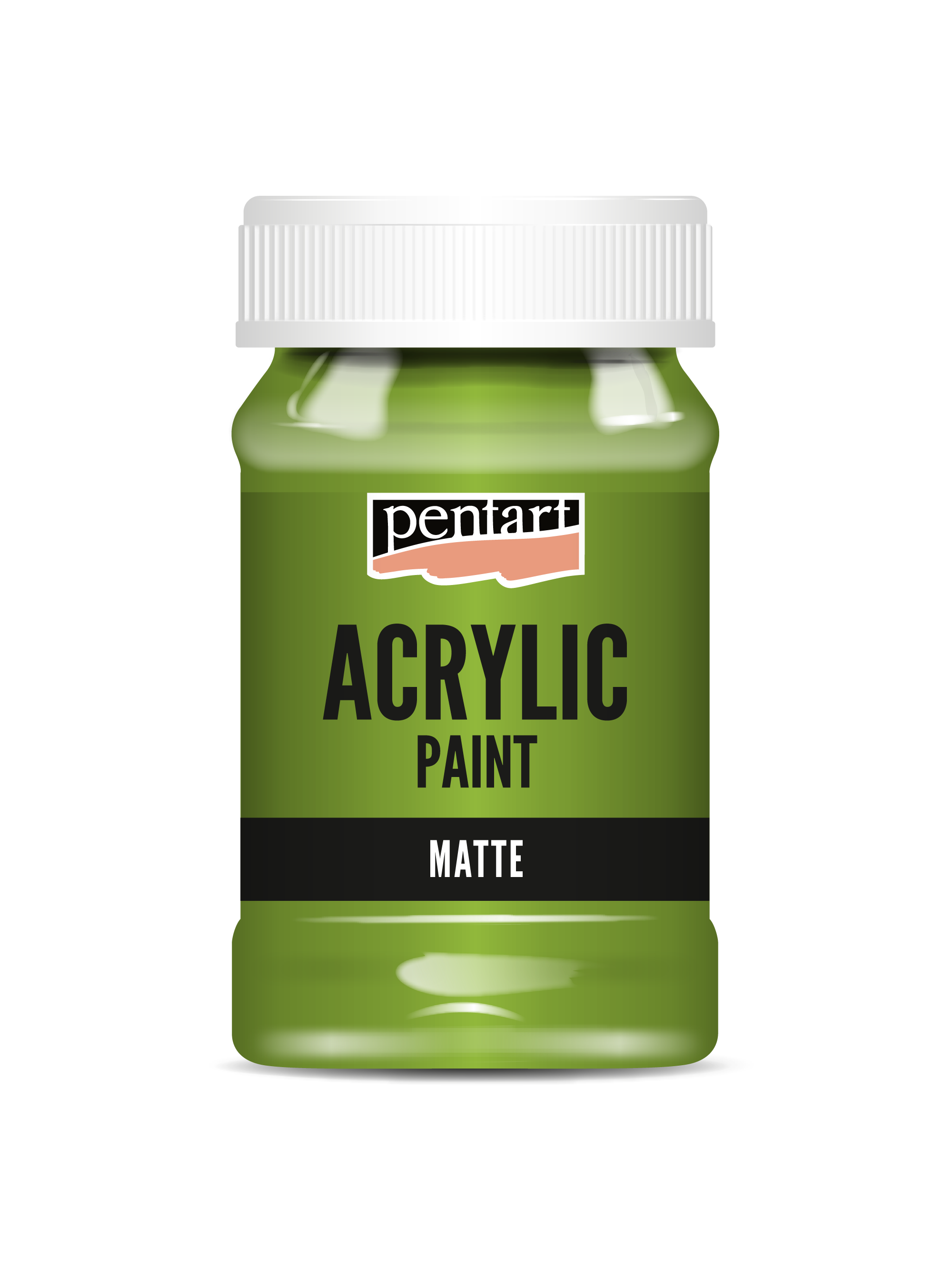 Acrylic paint matte