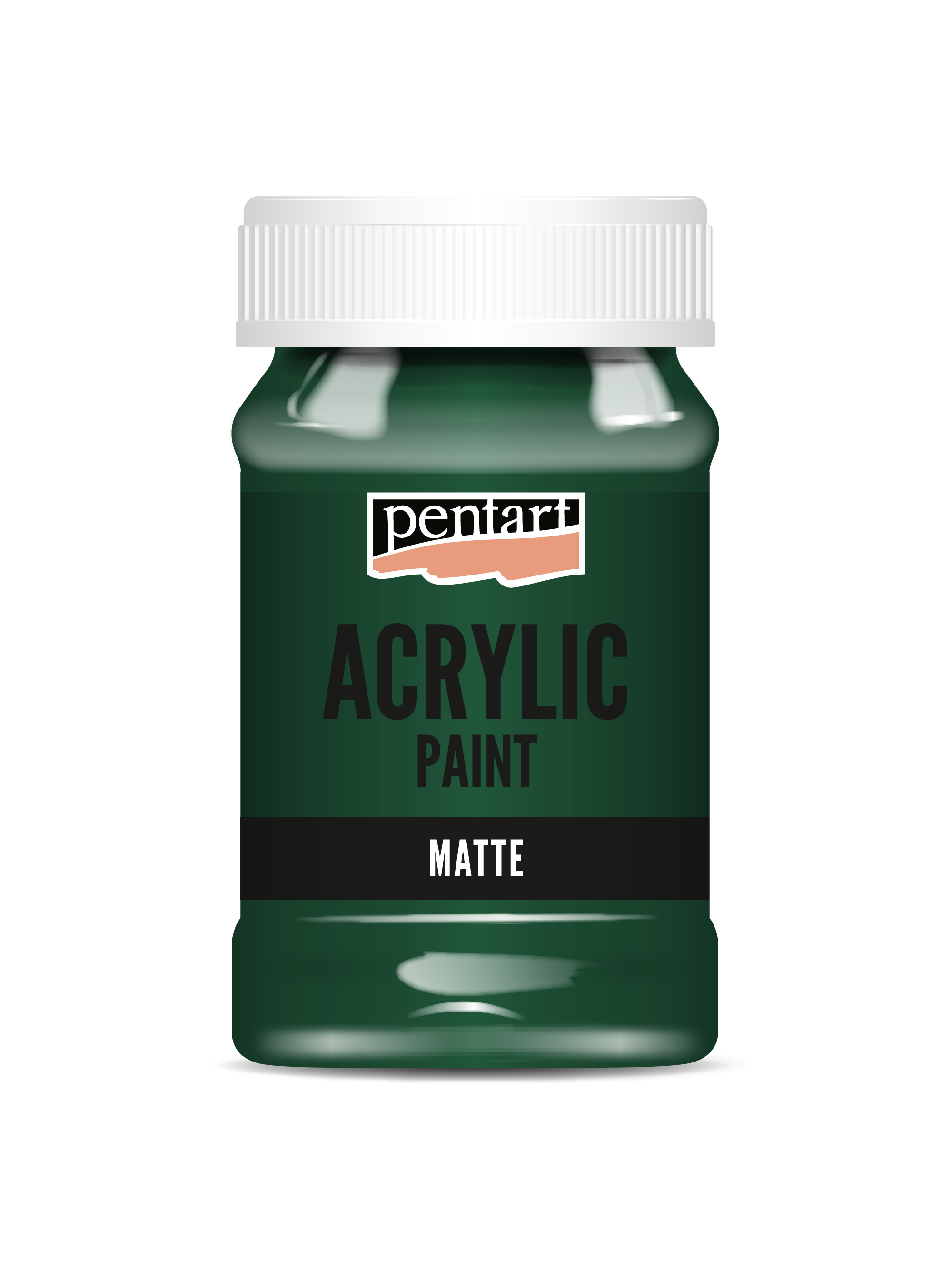 Acrylic paint matte