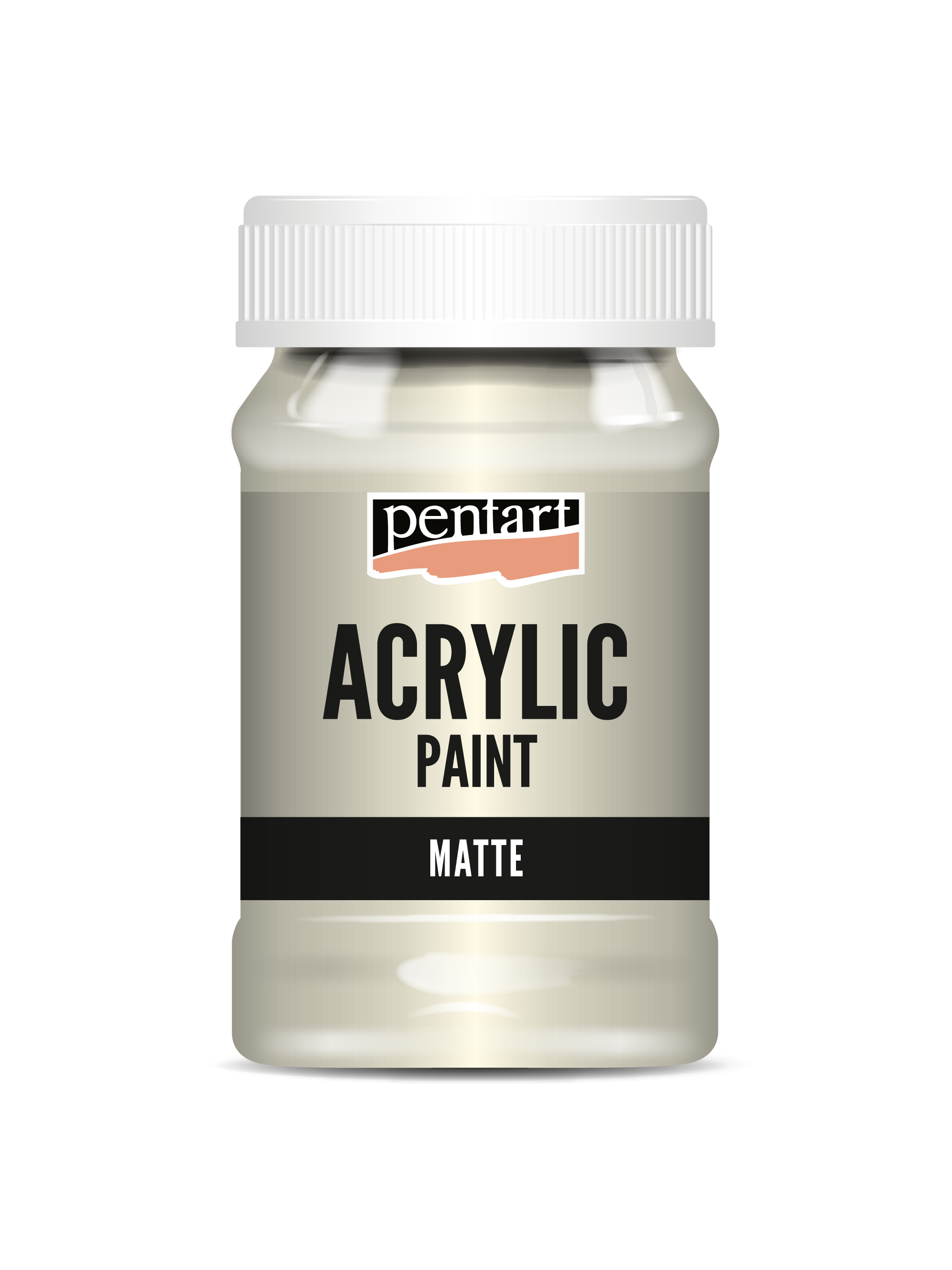 Acrylic paint matte