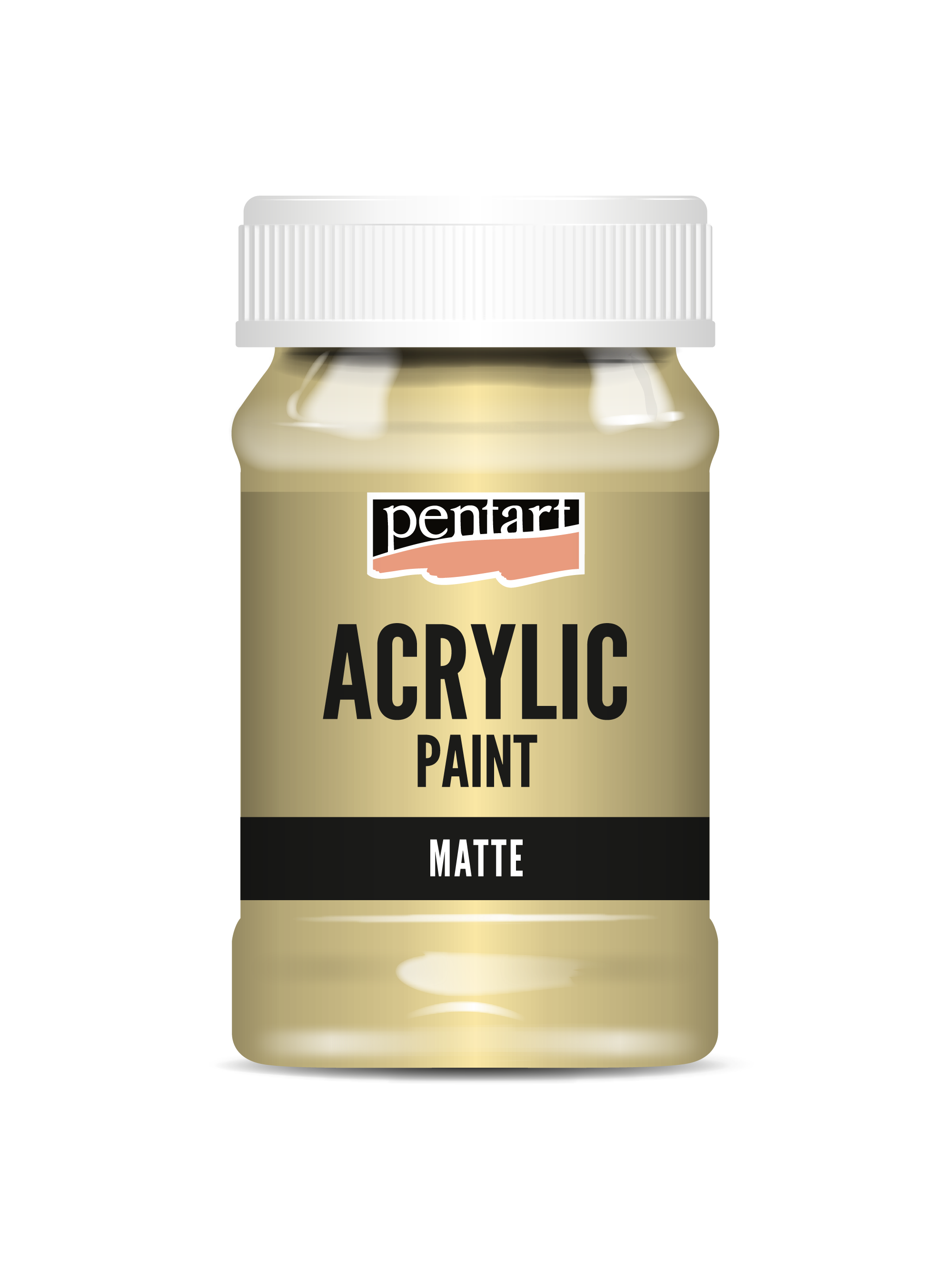 Acrylic paint matte