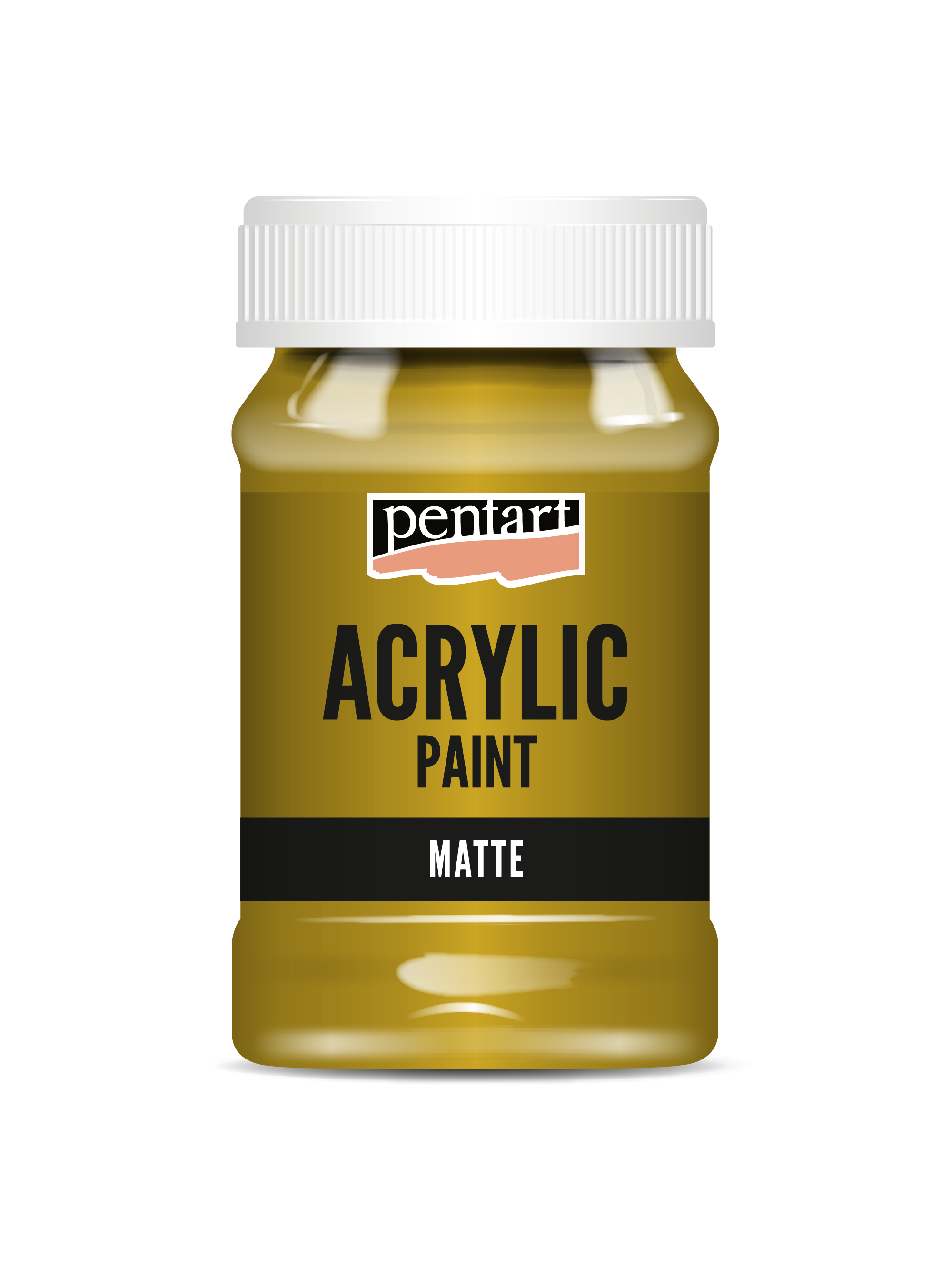 Acrylic paint matte