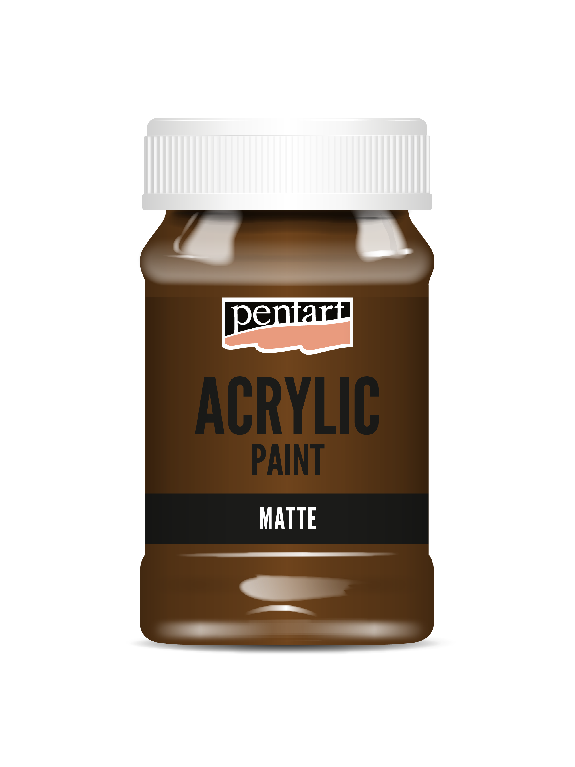 Acrylic paint matte