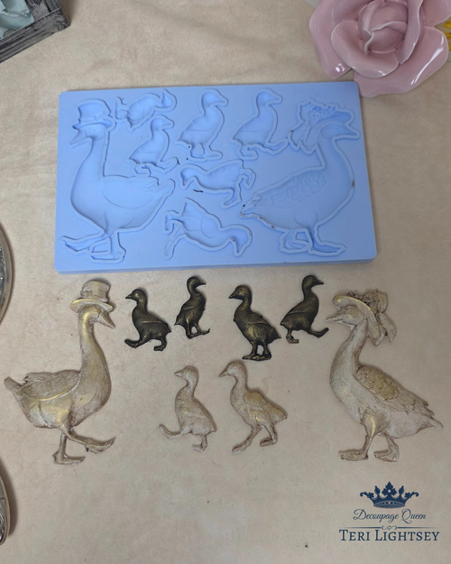 Family of Geese Silicone Mould – LaBlanche (New for 2026)