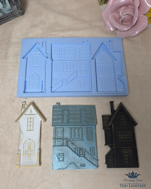 Houses I Silicone Mould – LaBlanche (Re-Release Classic)