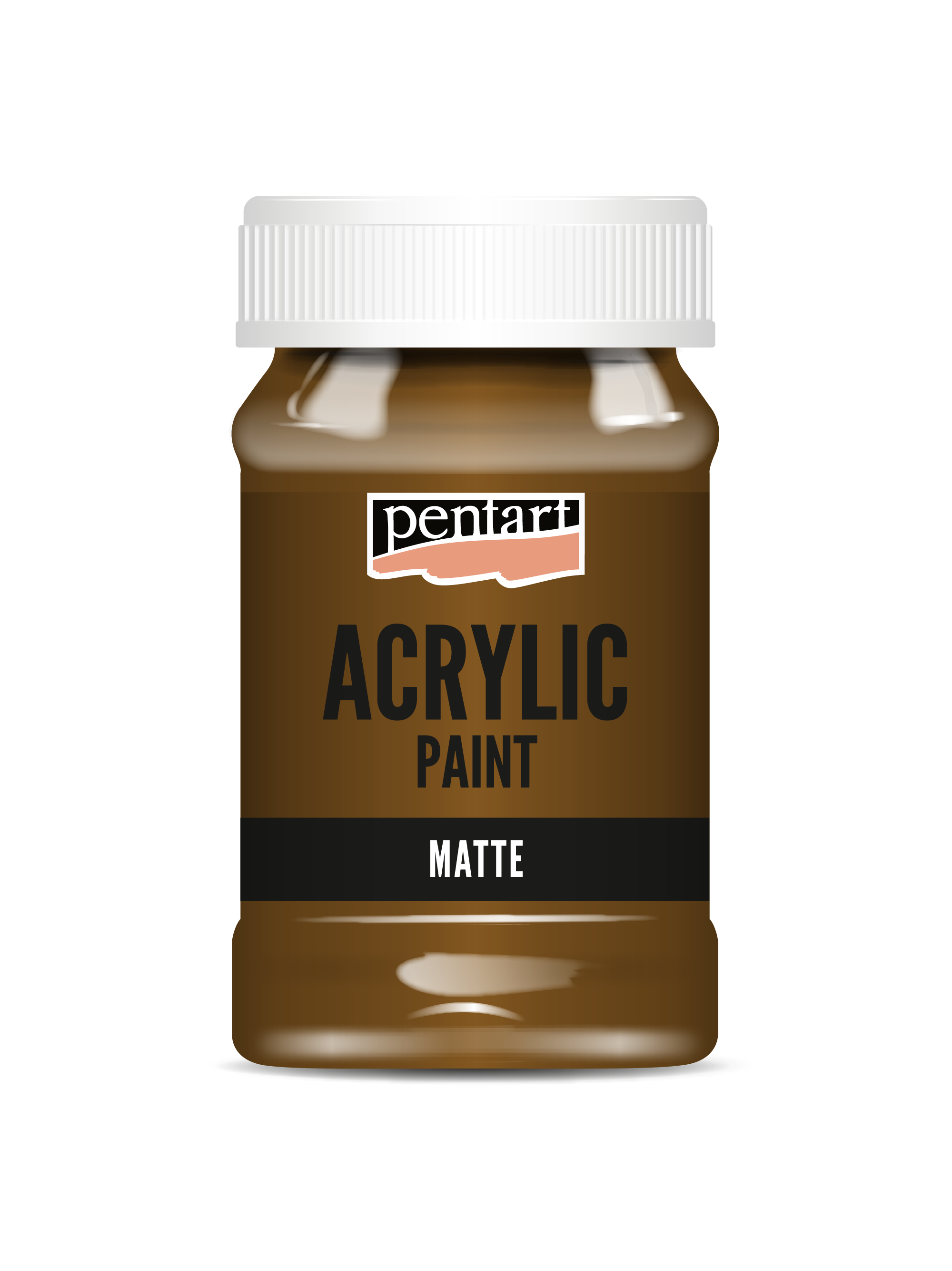 Acrylic paint matte