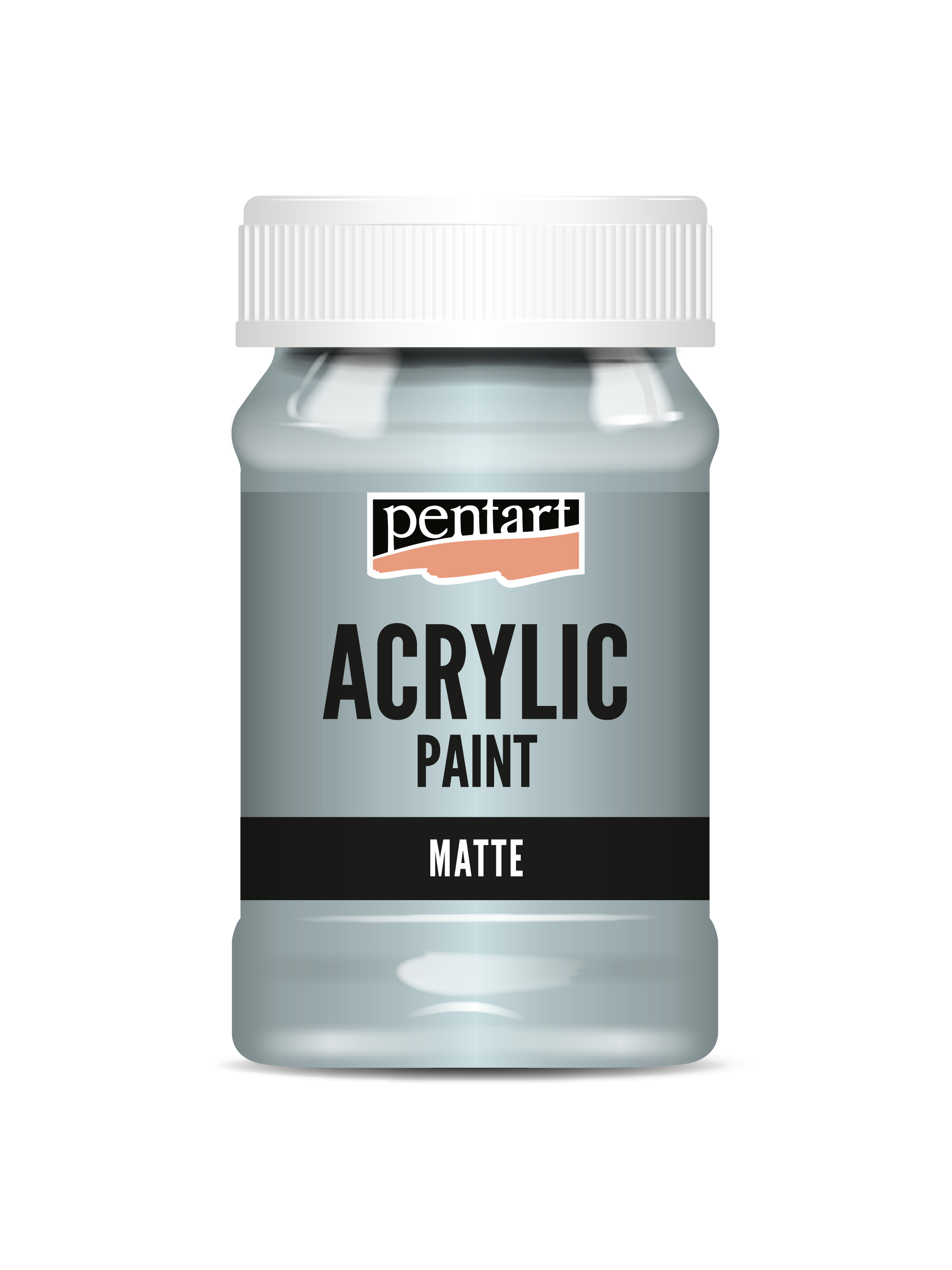 Acrylic paint matte