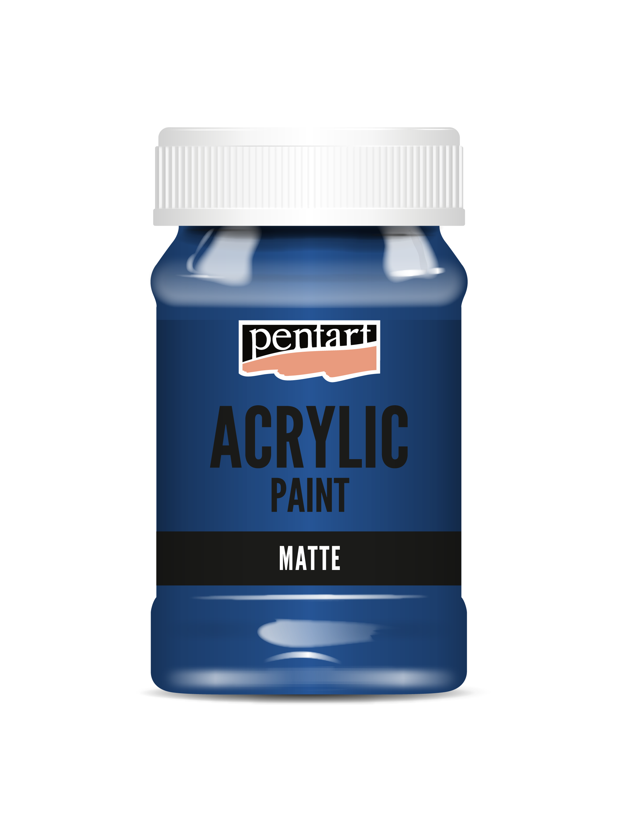 Acrylic paint matte