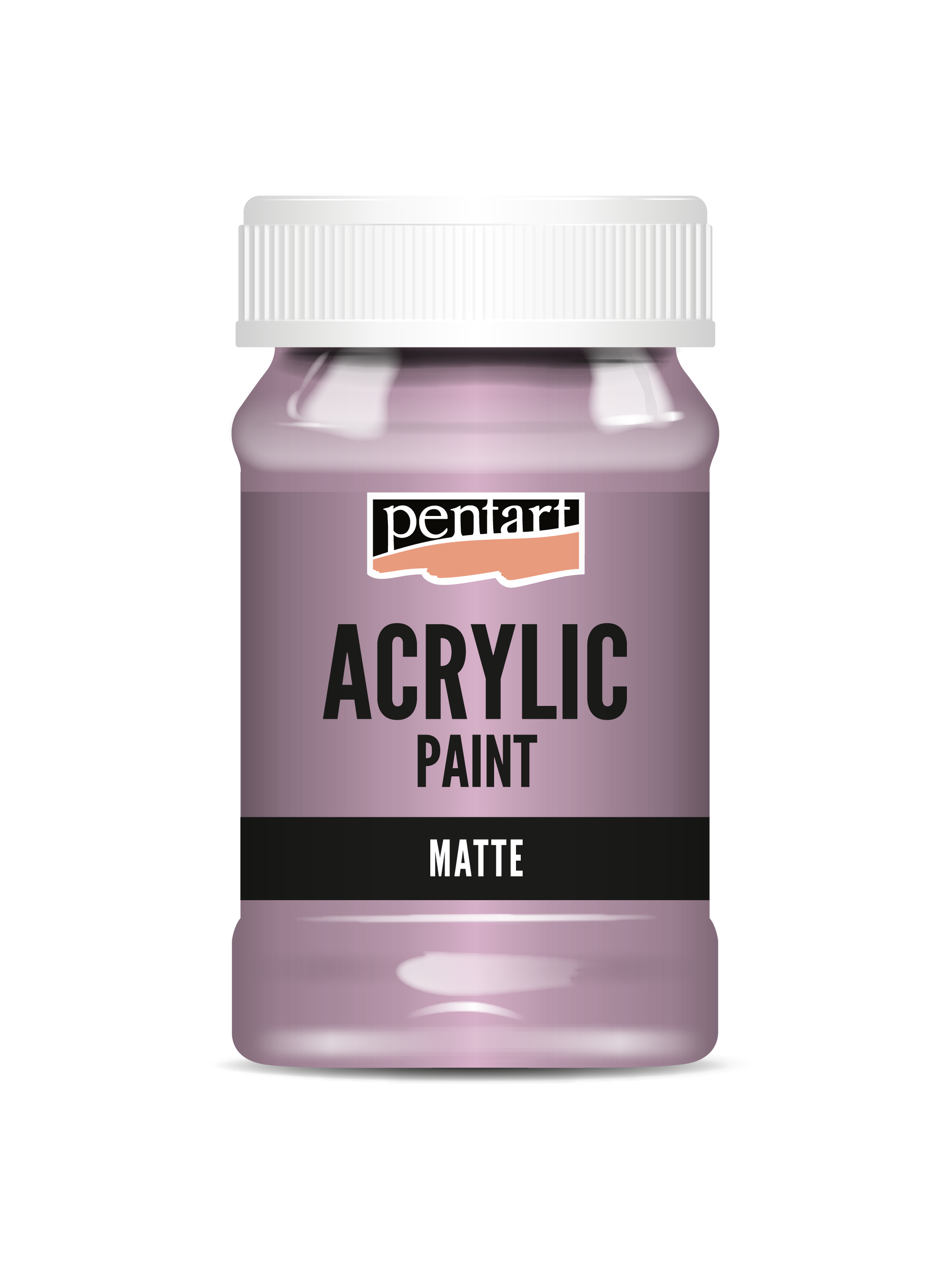 Acrylic paint matte