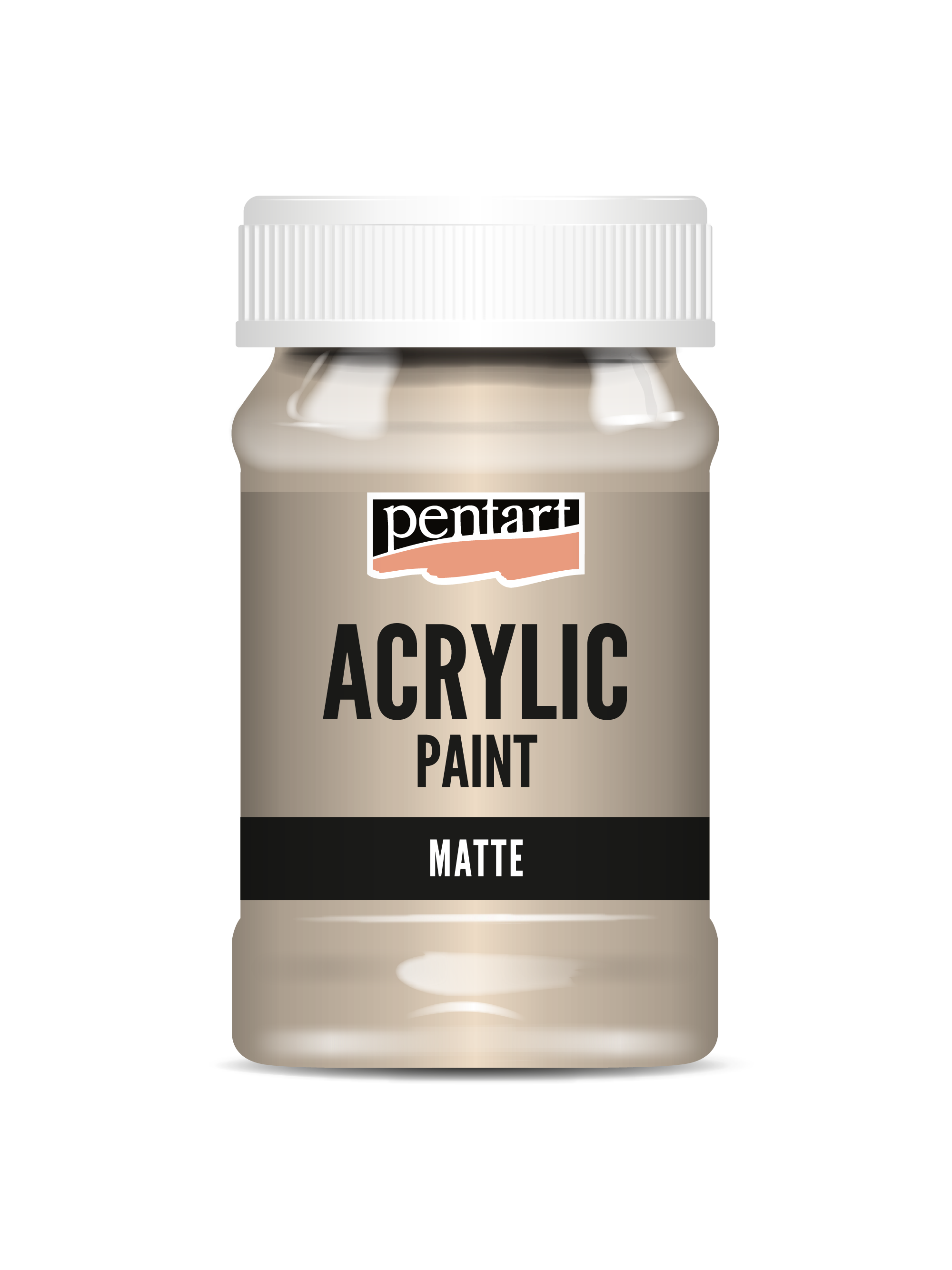 Acrylic paint matte
