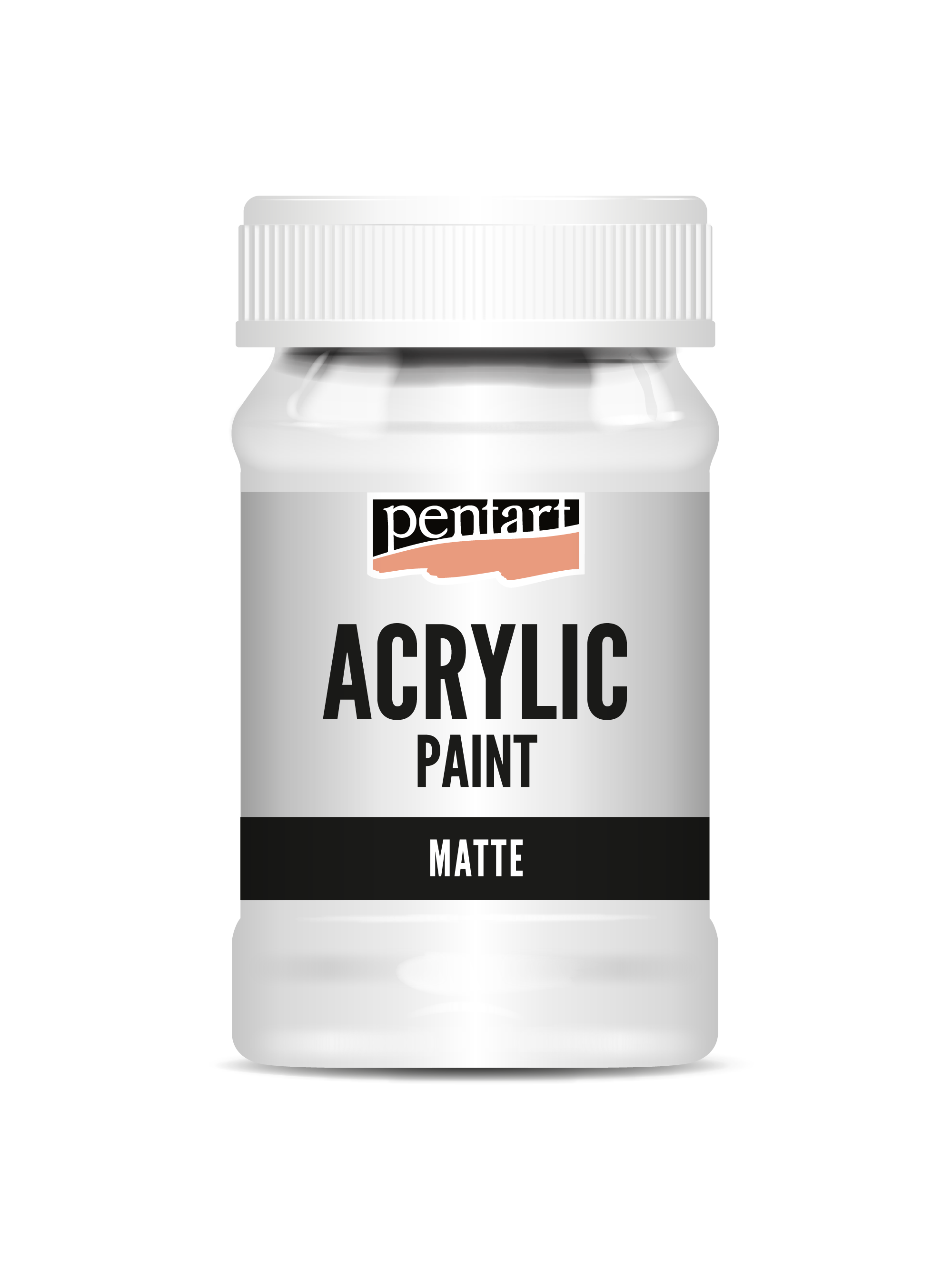 Acrylic paint matte