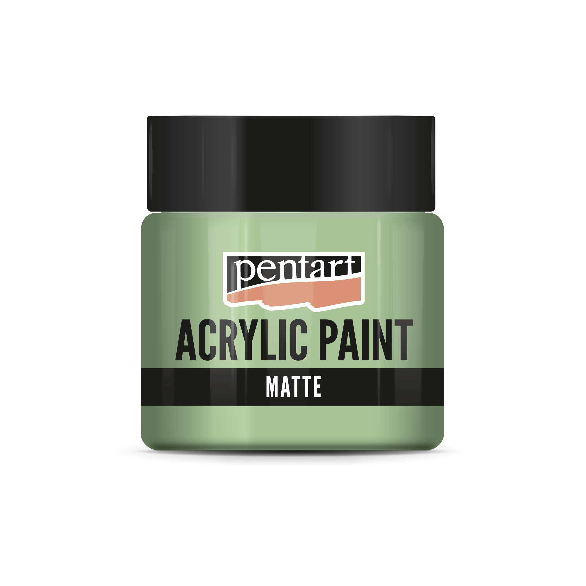 Acrylic paint matte