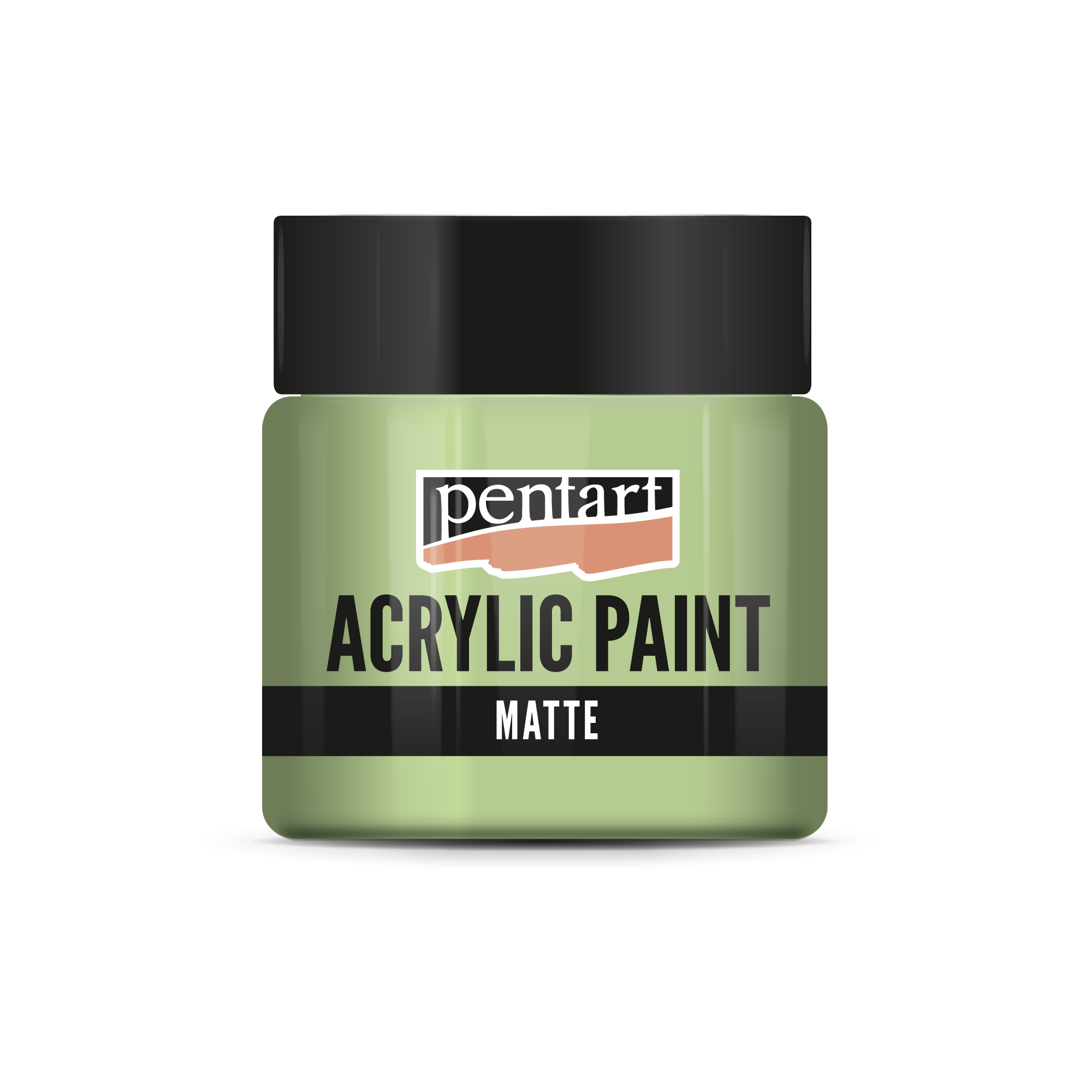 Acrylic paint matte