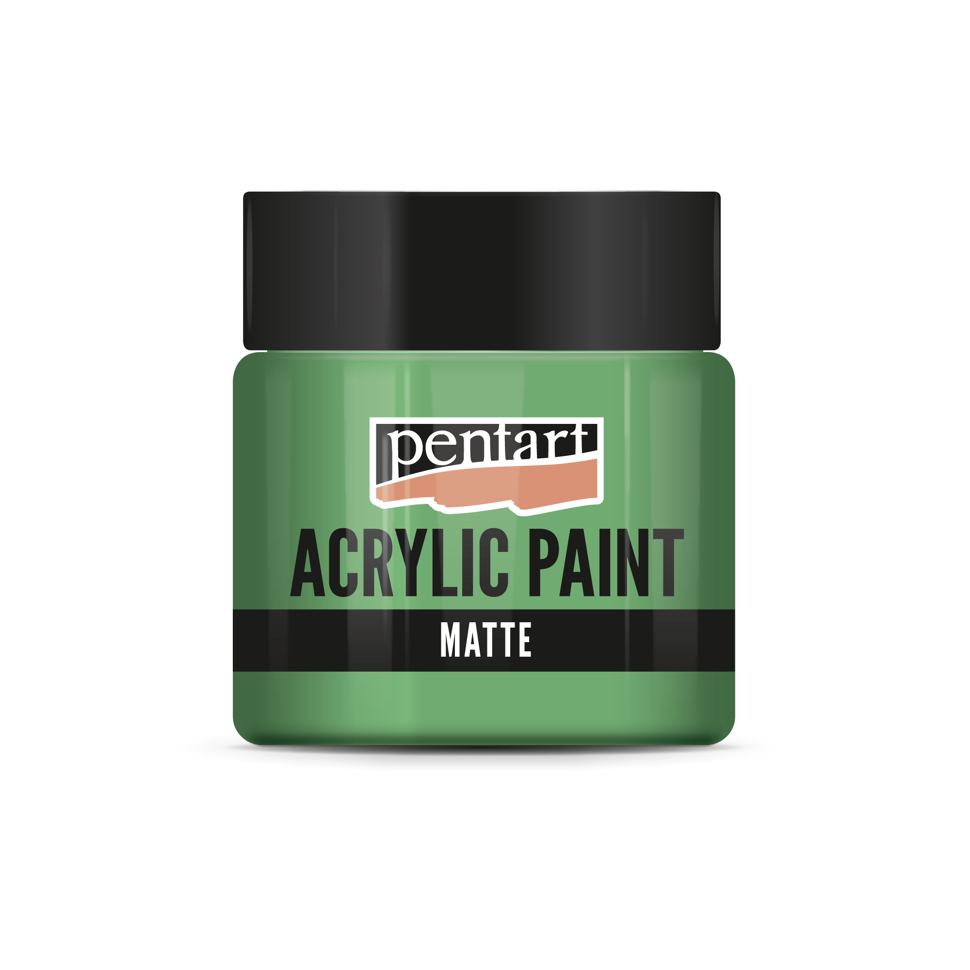 Acrylic paint matte
