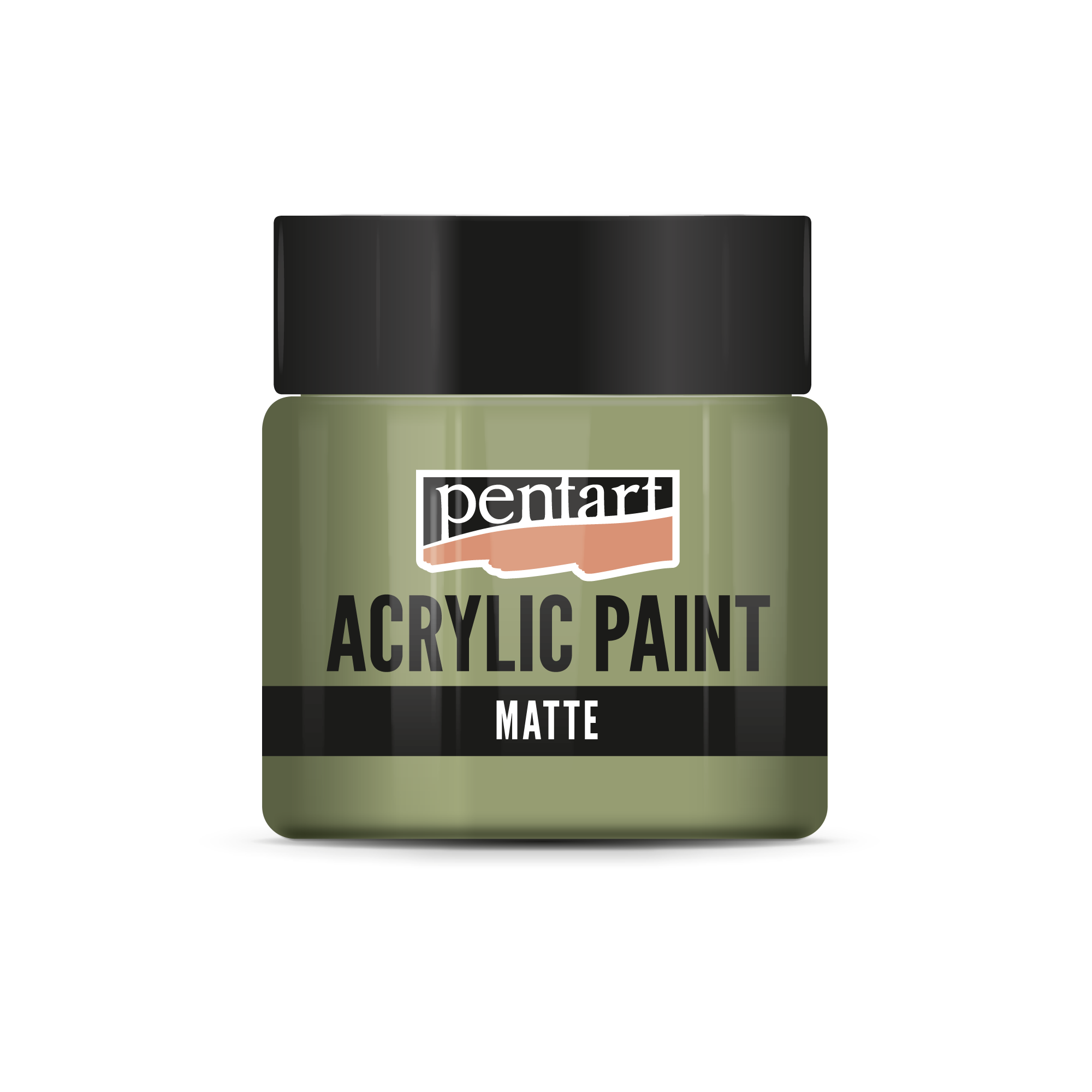Acrylic paint matte