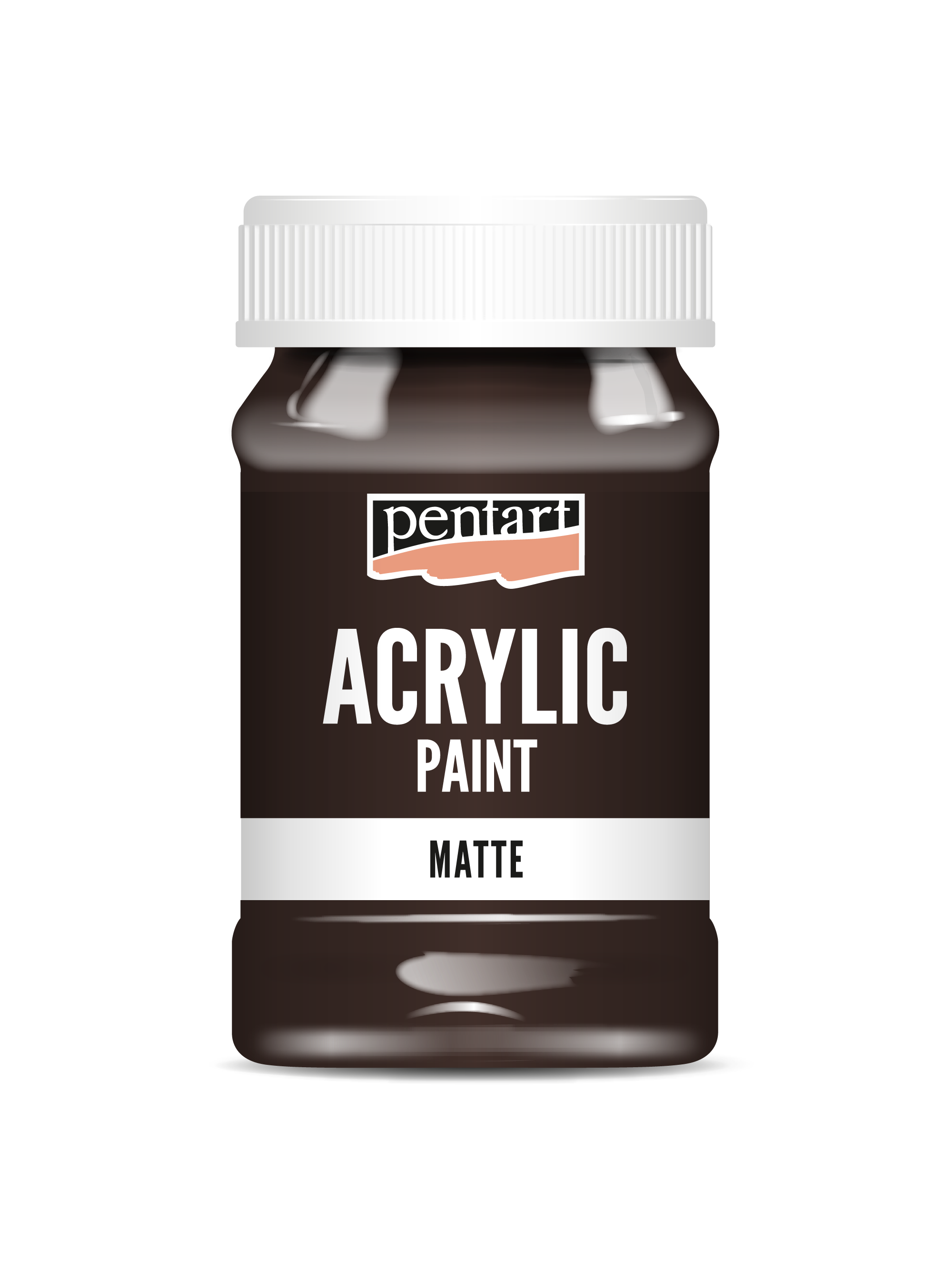 Acrylic paint matte