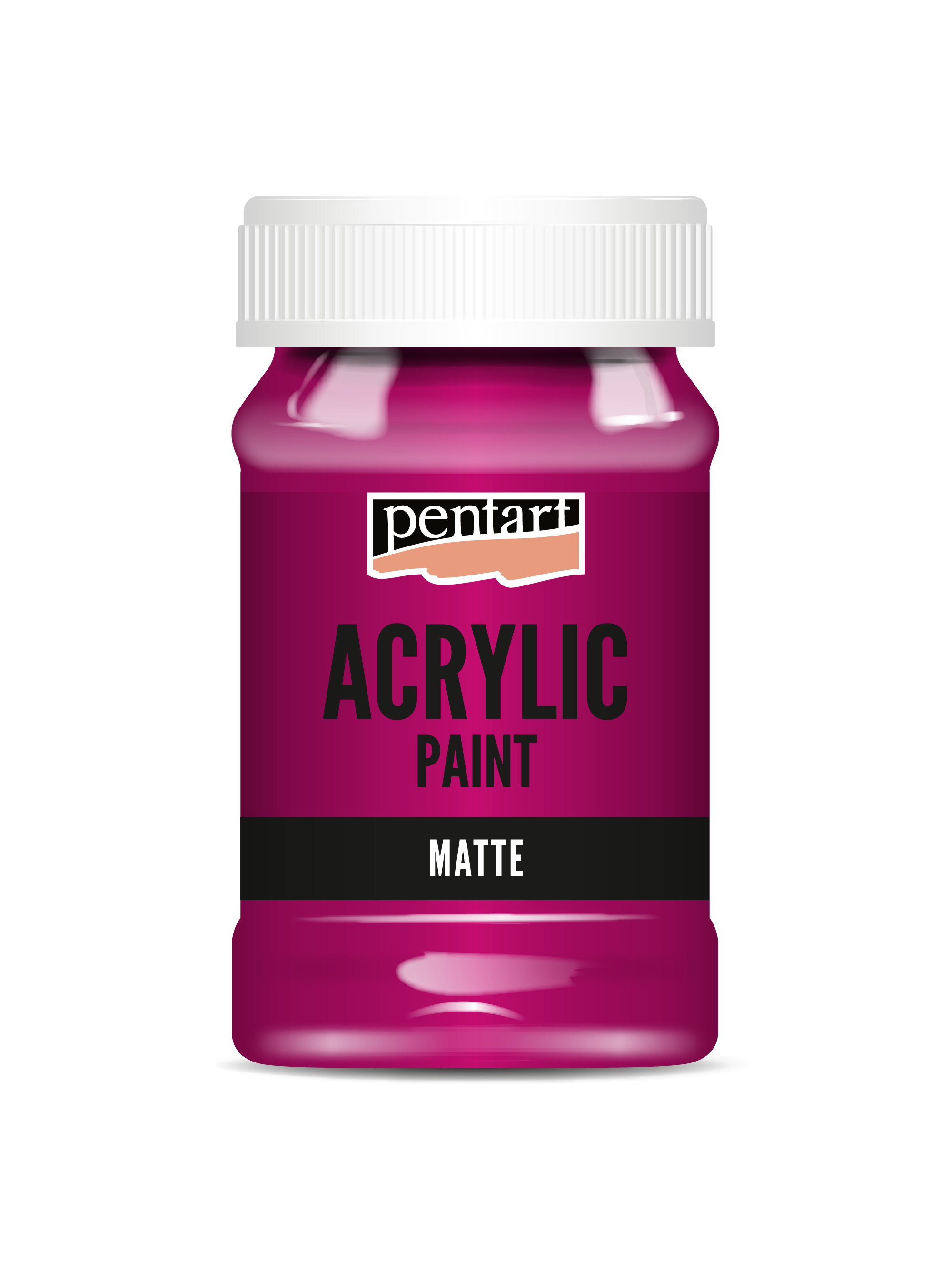 Acrylic paint matte