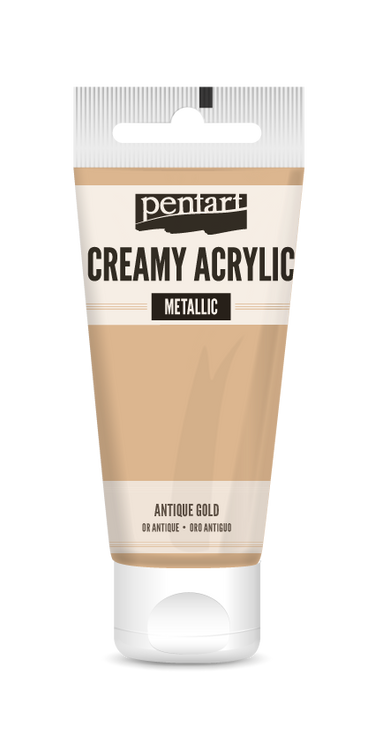 Creamy Acrylic Metallic