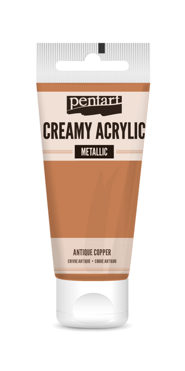 Creamy Acrylic Metallic