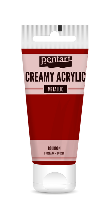 Creamy Acrylic Metallic