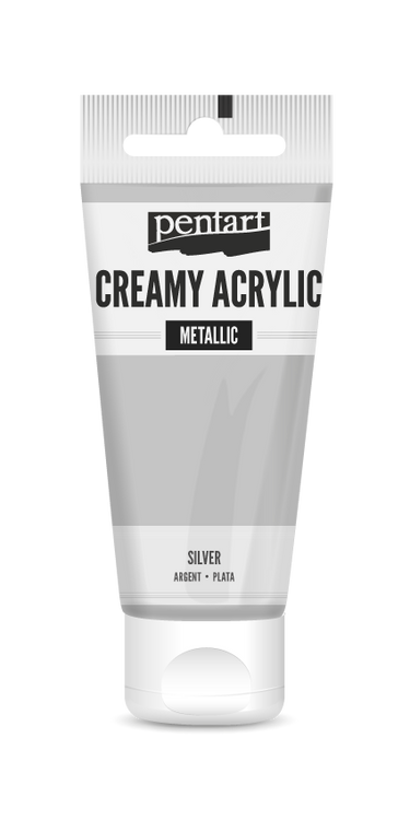 Creamy Acrylic Metallic