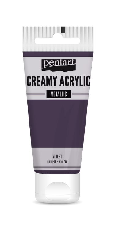 Creamy Acrylic Metallic