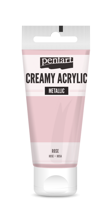 Creamy Acrylic Metallic