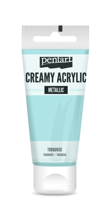 Creamy Acrylic Metallic