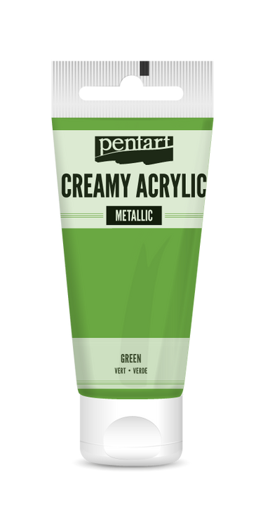 Creamy Acrylic Metallic
