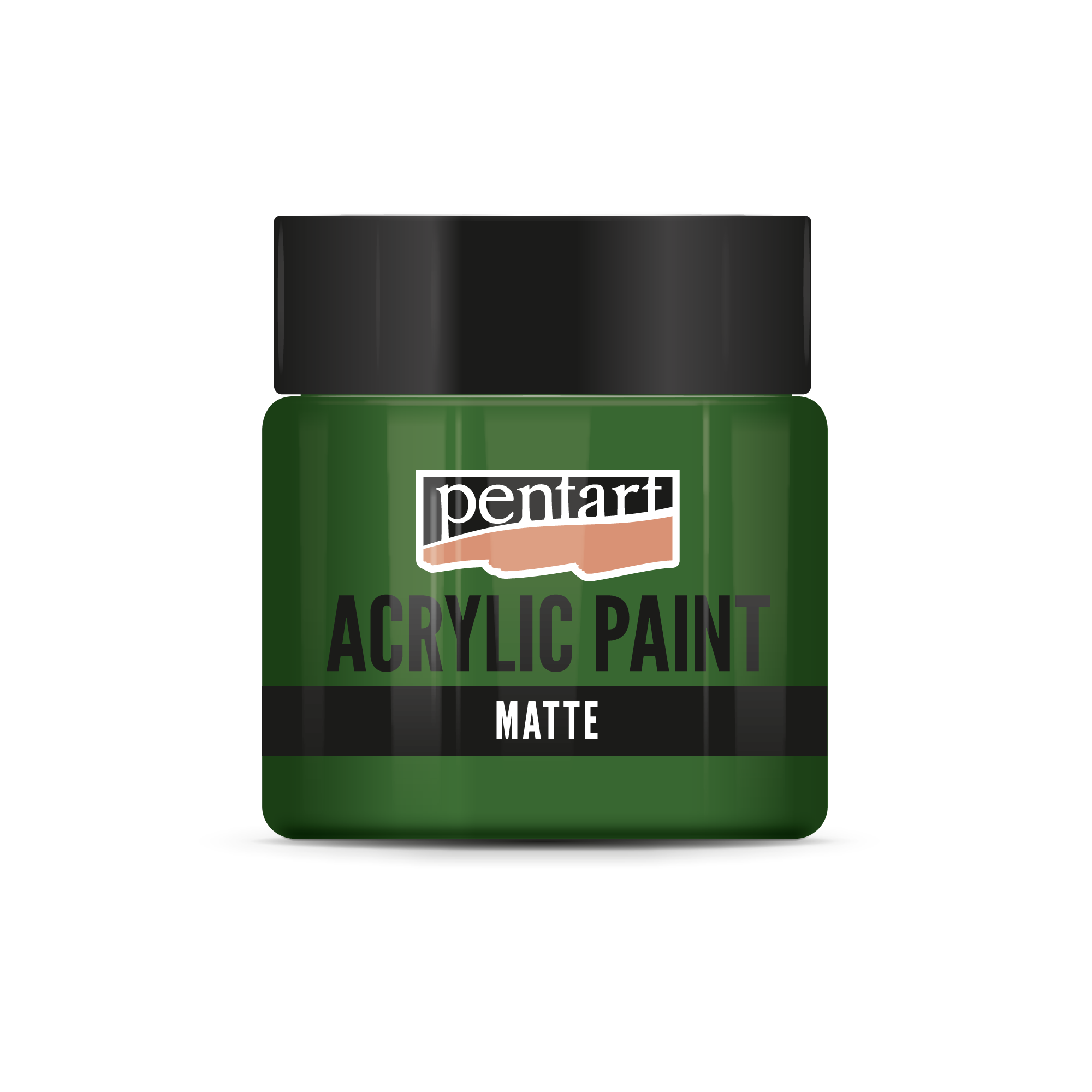 Acrylic paint matte