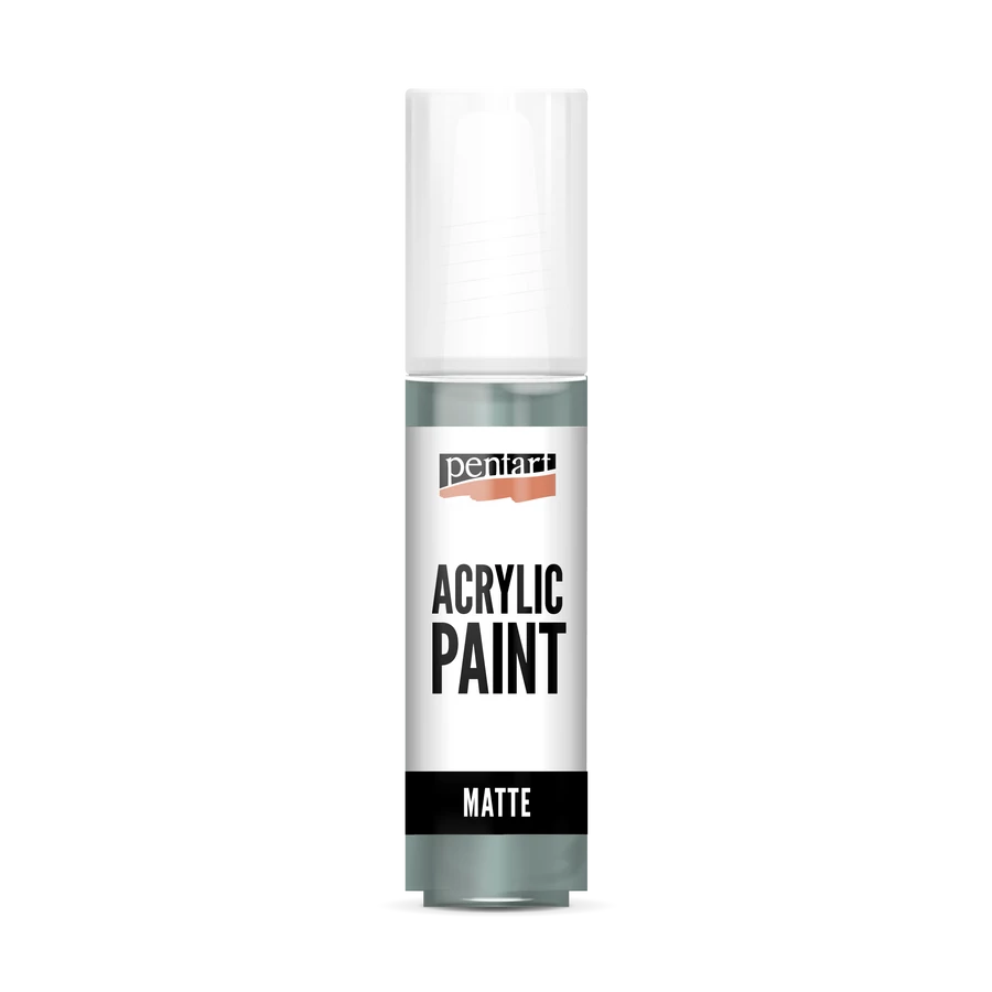 Acrylic paint matte